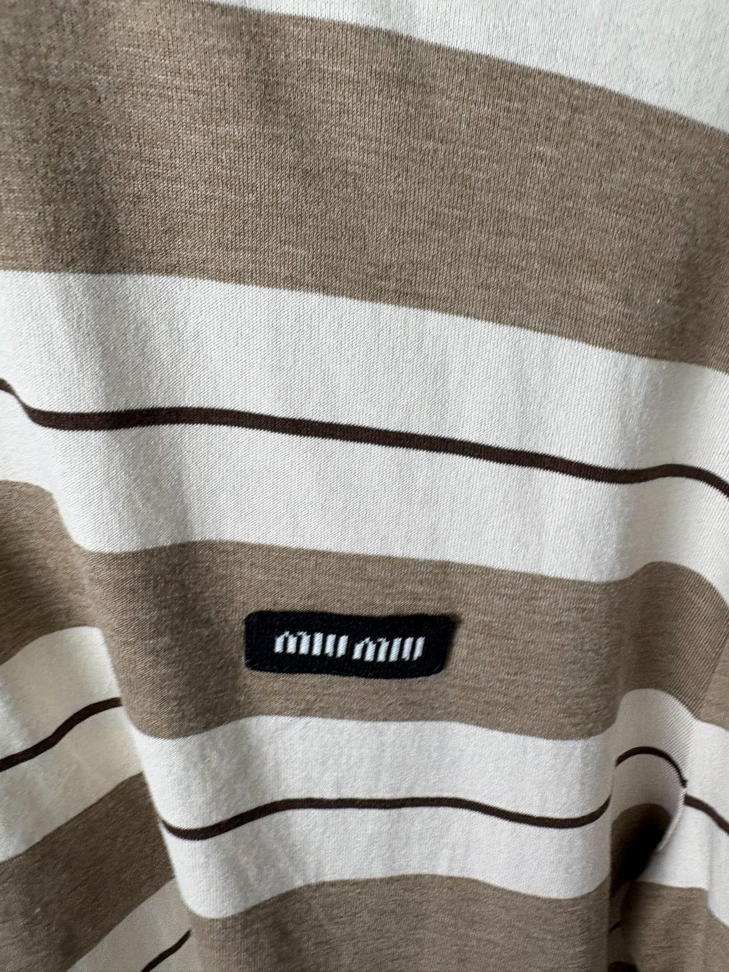 Miu Miu Miu Miu Striped Sweater S Women Size S / US 4 / IT 40 - 2 Thumbnail