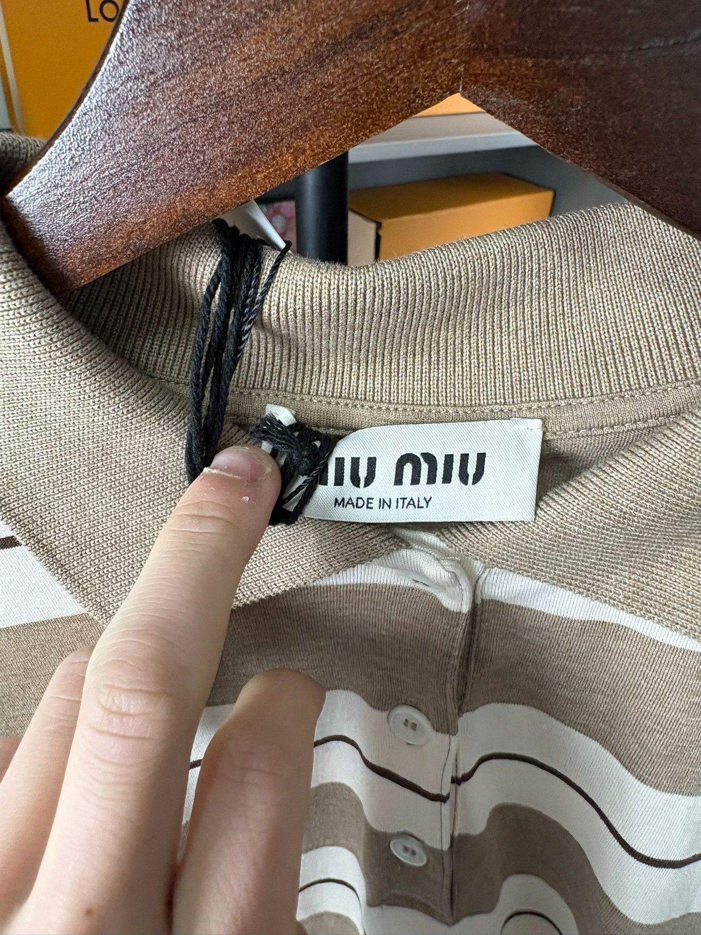 Miu Miu Miu Miu Striped Sweater S Women Size S / US 4 / IT 40 - 3 Thumbnail