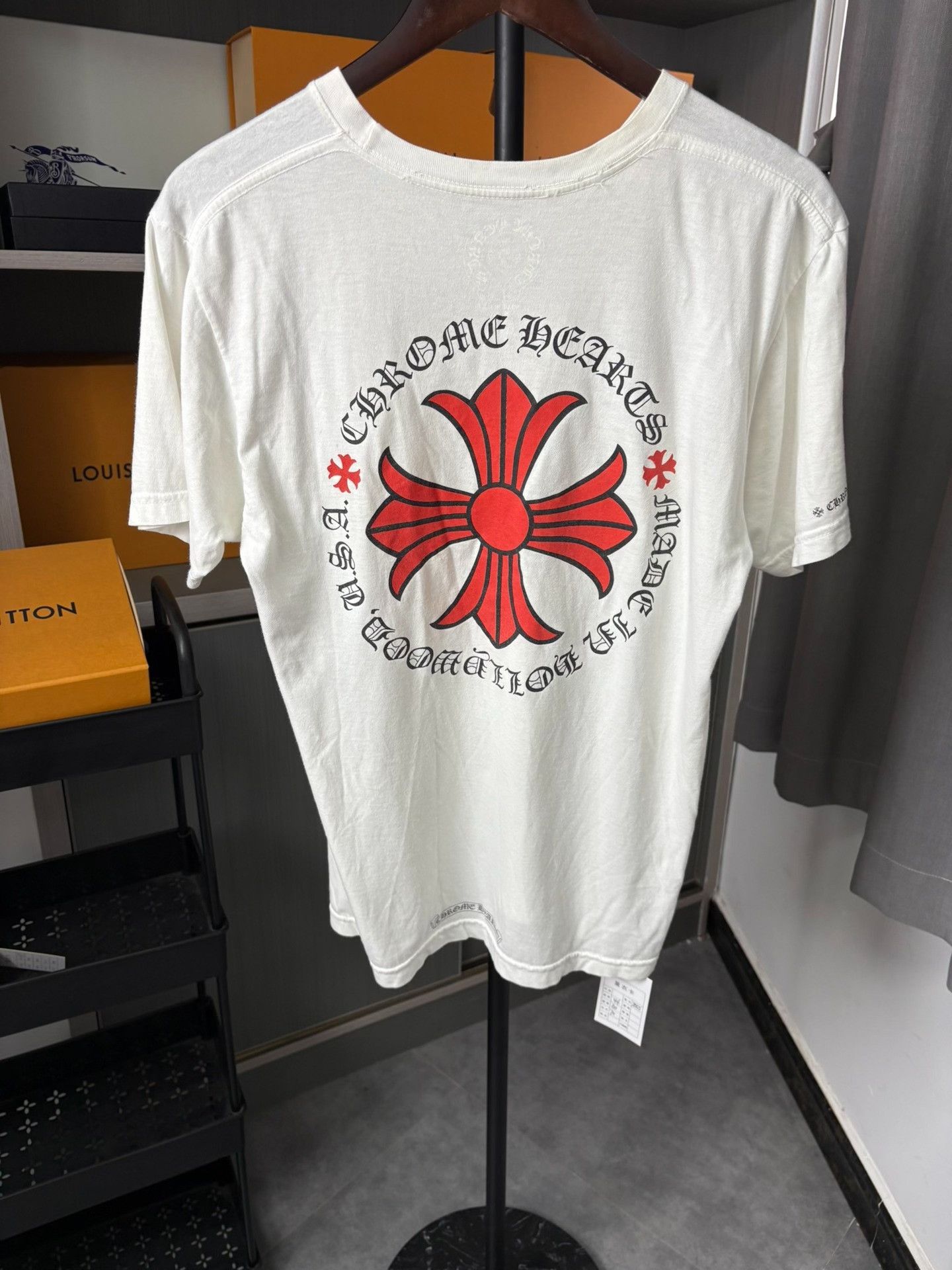 Chrome Hearts Chrome Hearts White T-Shirt M Men Size US M / EU 48-50 / 2 - 4 Thumbnail