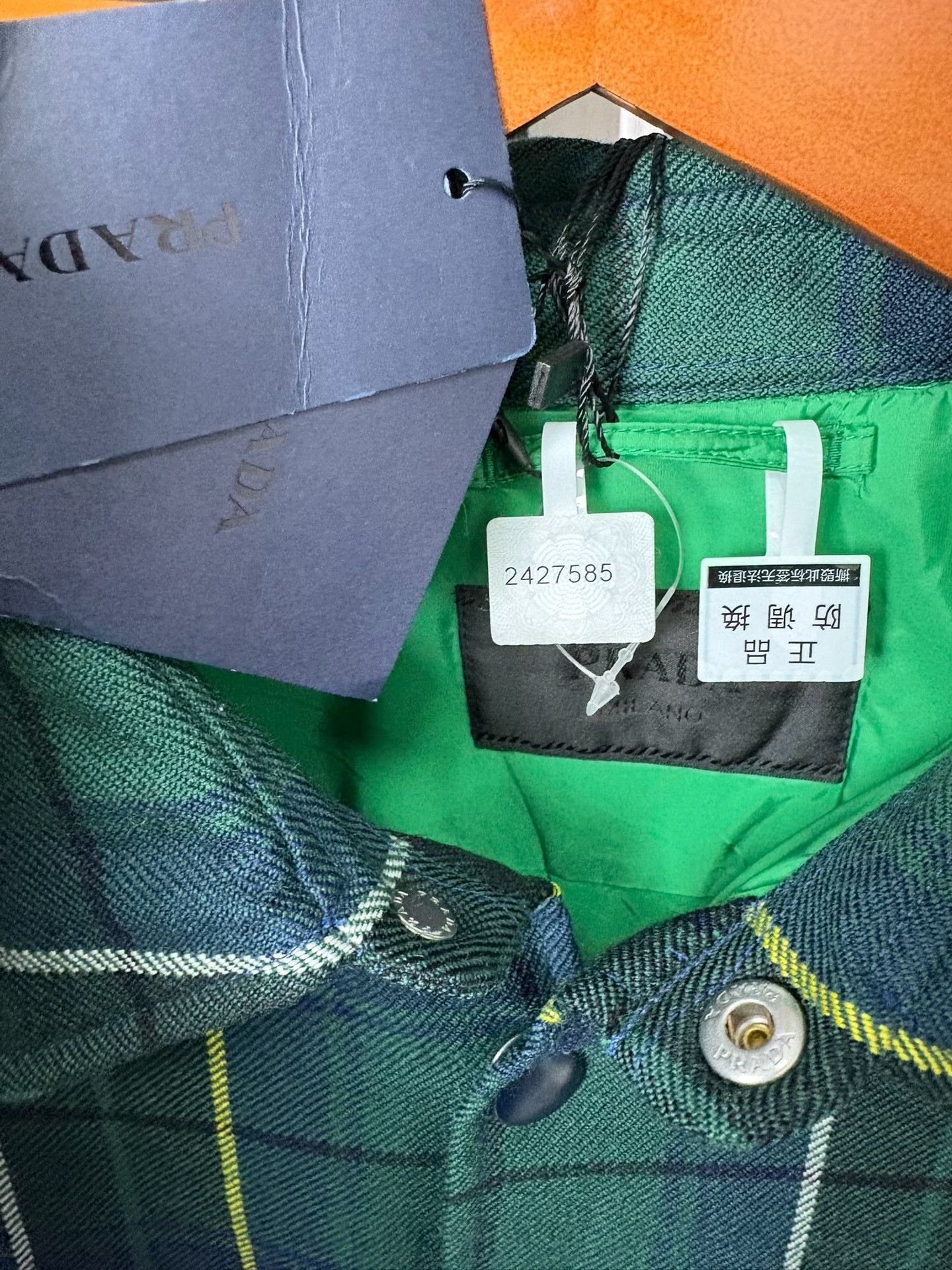 Prada Prada Plaid Shirt XL Men Size US XL / EU 56 / 4 - 3 Thumbnail
