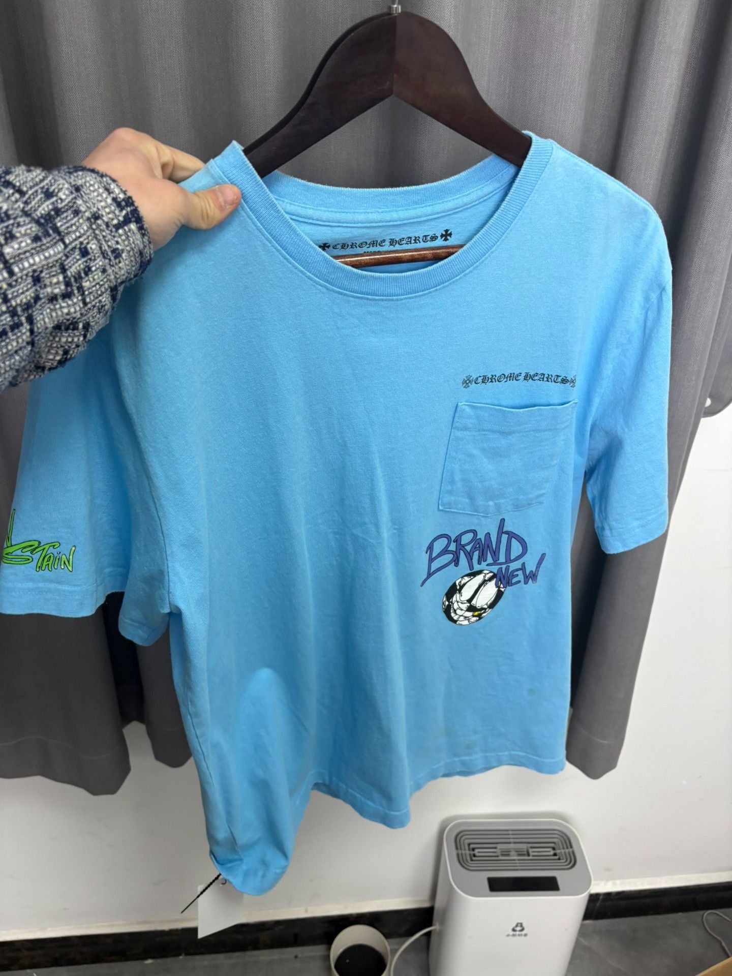 Chrome Hearts Chrome Hearts Collab Blue T-Shirt L Men Size US L / EU 52-54 / 3 - 9 Thumbnail