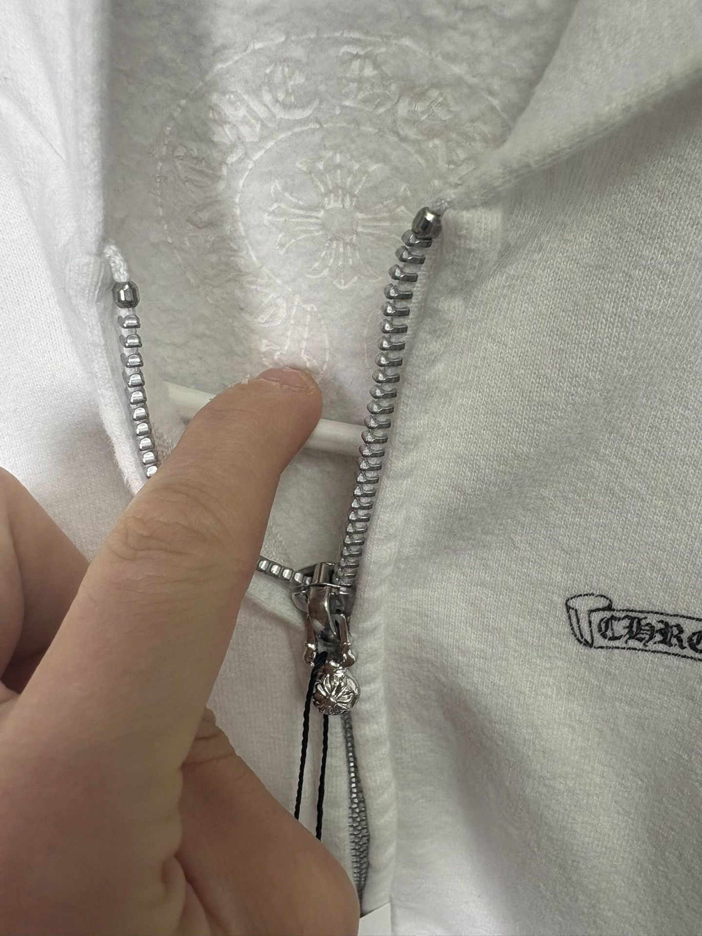 Chrome Hearts Chrome Hearts White Light Jacket L Men Size US L / EU 52-54 / 3 - 3 Thumbnail