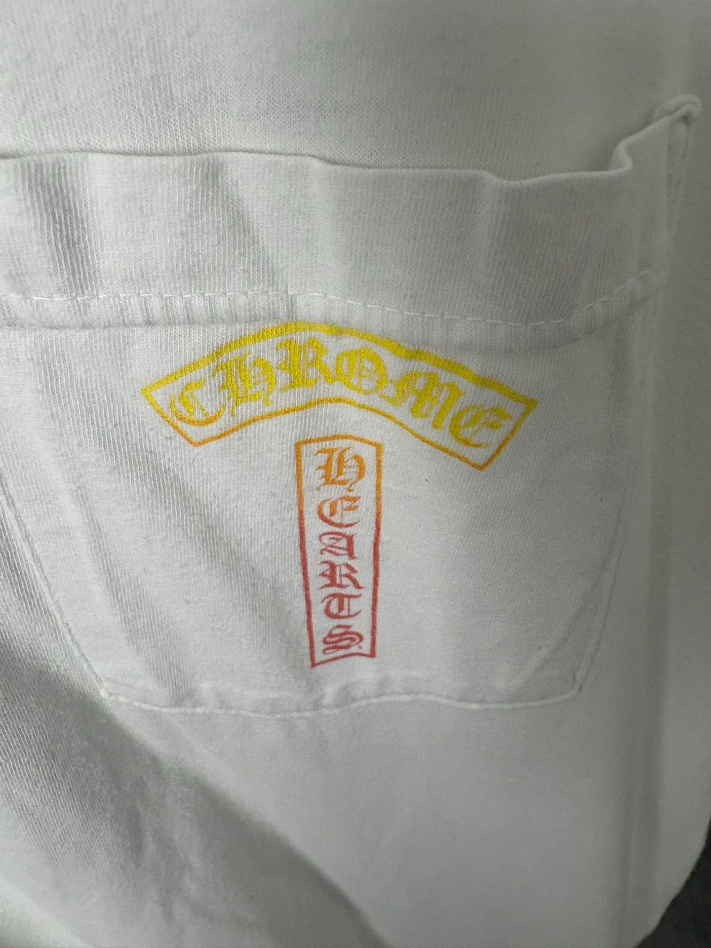 Chrome Hearts Chrome Hearts White T-Shirt M Men Size US M / EU 48-50 / 2 - 2 Thumbnail
