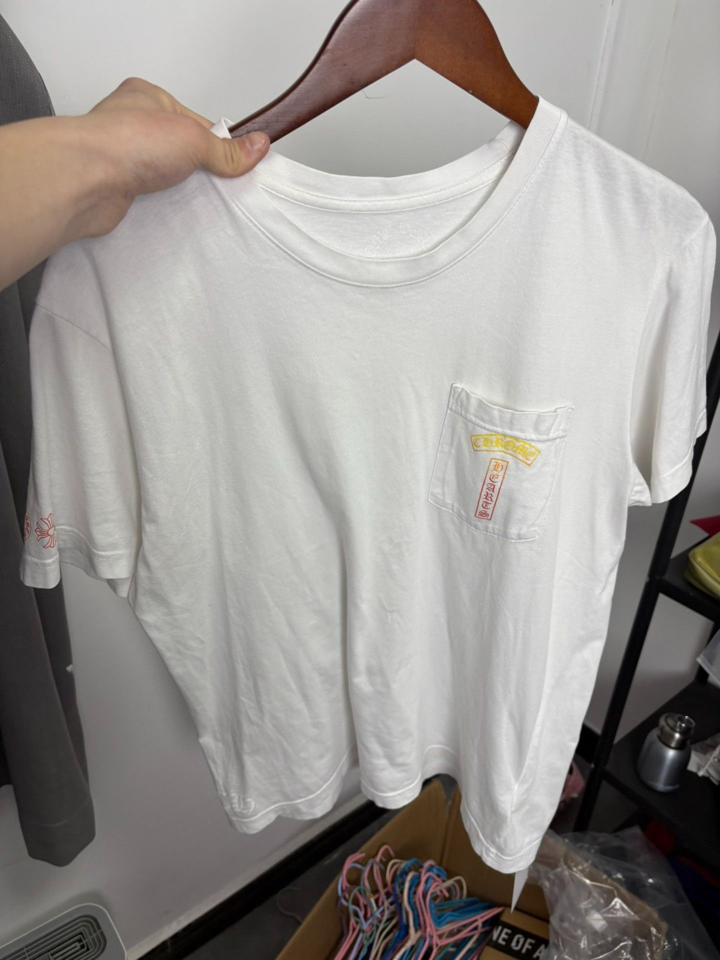 Chrome Hearts Chrome Hearts White T-Shirt M Men Size US M / EU 48-50 / 2 - 7 Thumbnail