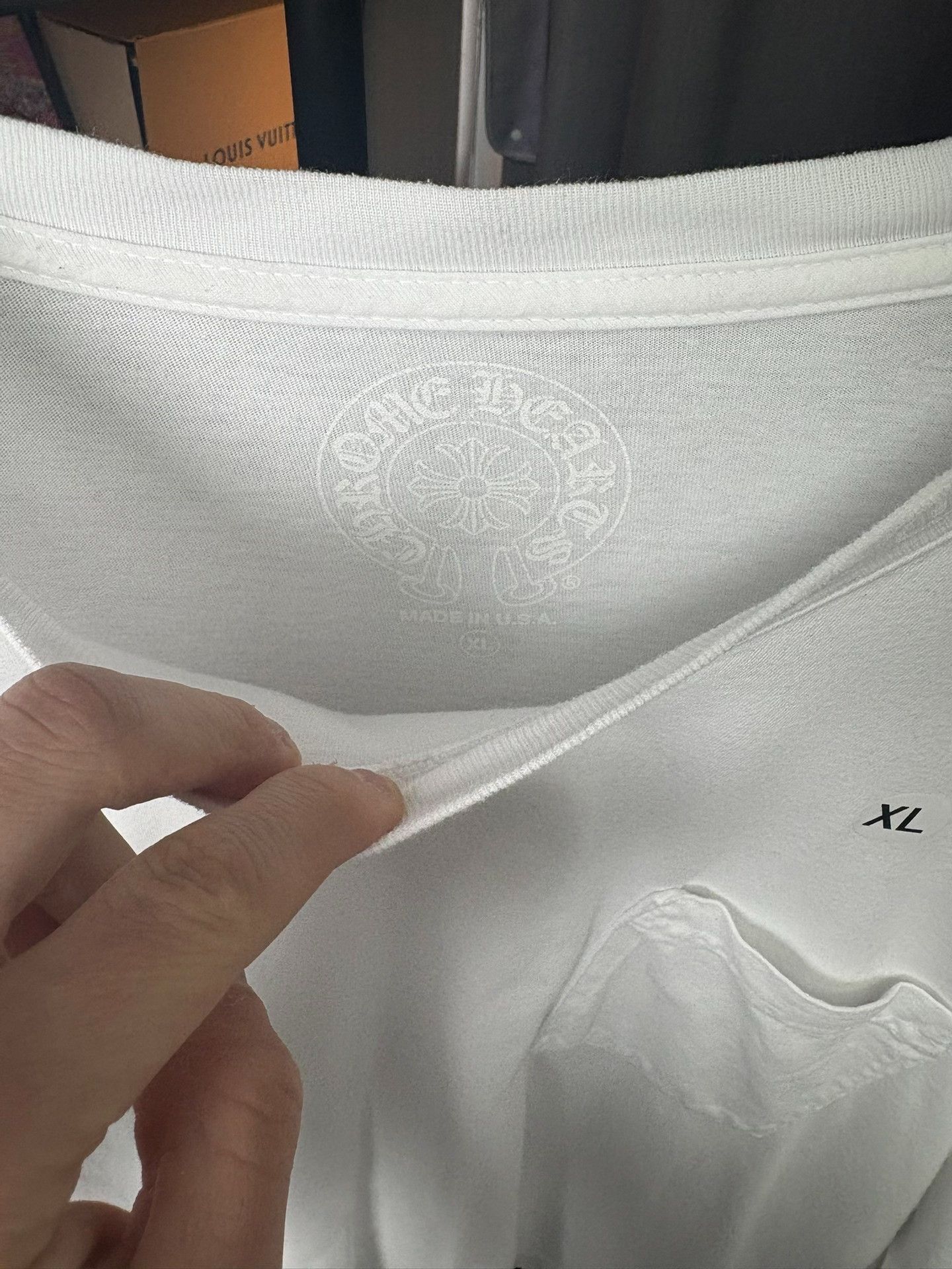 Chrome Hearts Chrome Hearts White T-Shirt XL Men Size US XL / EU 56 / 4 - 2 Thumbnail