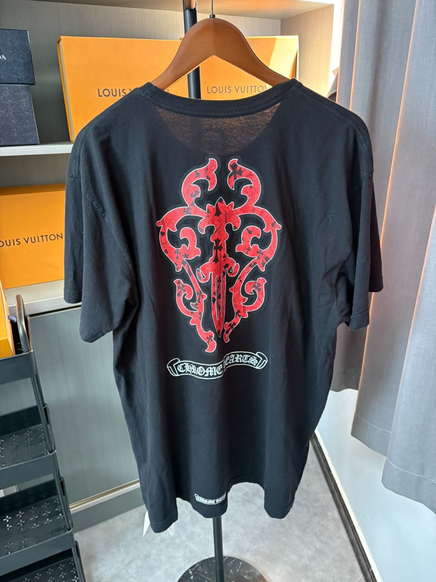 Chrome Hearts Chrome Hearts Red T-Shirt XXL Men Size US XXL / EU 58 / 5 - 4 Thumbnail