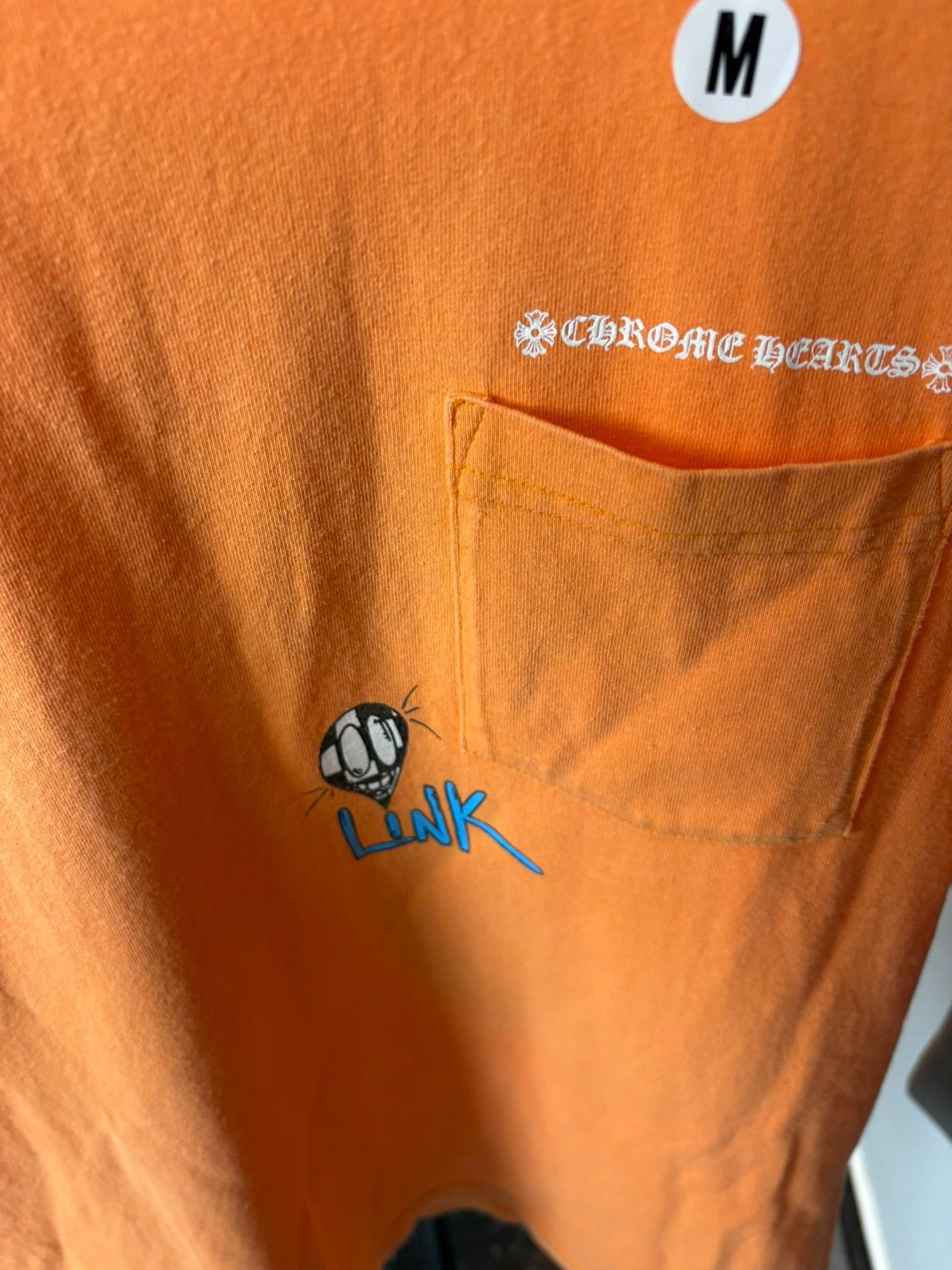 Chrome Hearts Chrome Hearts Collab Orange T-Shirt M Men Size US M / EU 48-50 / 2 - 3 Thumbnail
