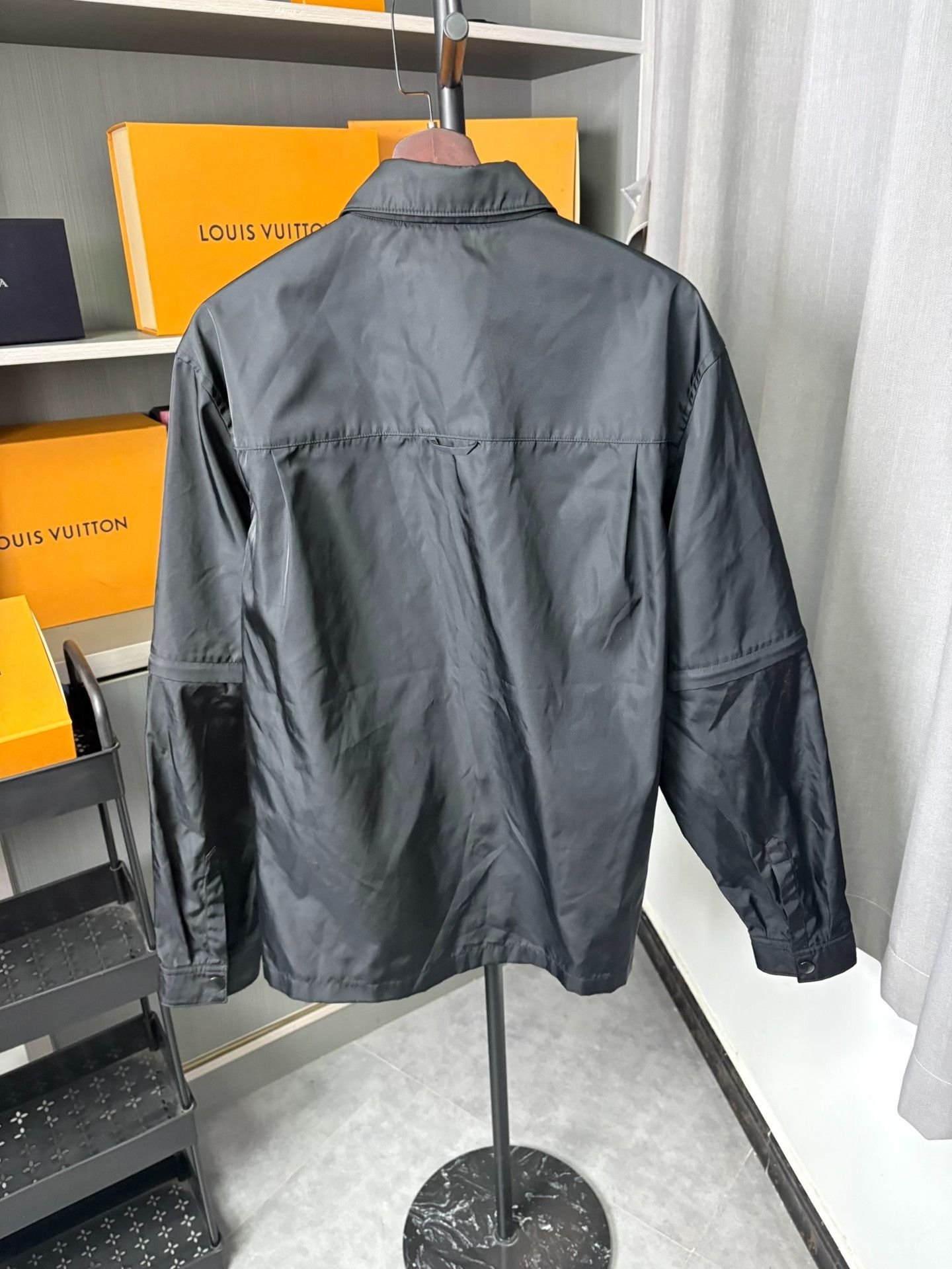 Prada Prada Nylon Black Light Jacket M Men Size US M / EU 48-50 / 2 - 5 Thumbnail