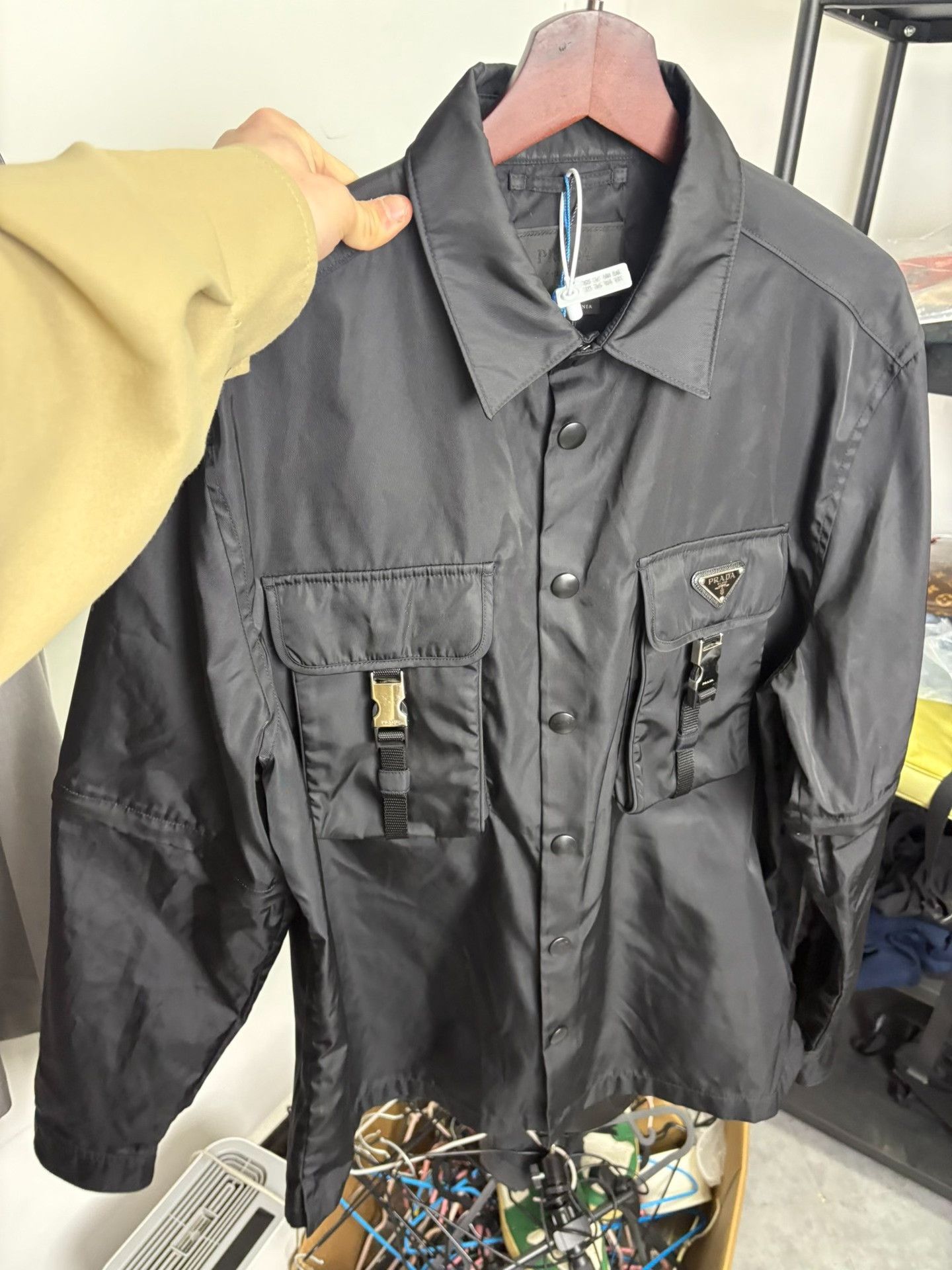 Prada Prada Nylon Black Light Jacket M Men Size US M / EU 48-50 / 2 - 8 Thumbnail
