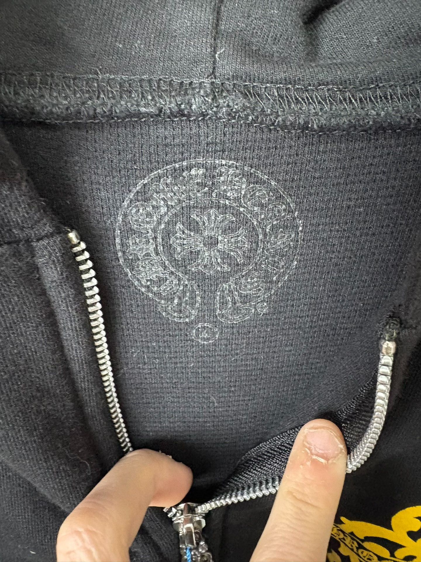 Chrome Hearts Chrome Hearts Yellow Hoodie M Men Size US M / EU 48-50 / 2 - 2 Thumbnail
