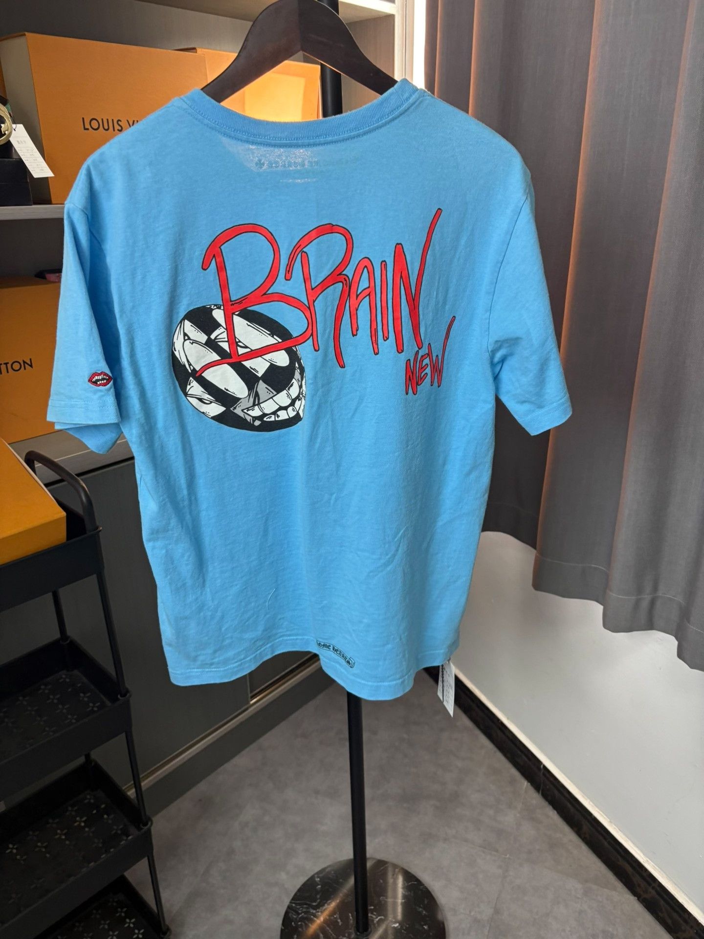 Chrome Hearts Chrome Hearts Collab Blue T-Shirt L Men Size US L / EU 52-54 / 3 - 4 Thumbnail