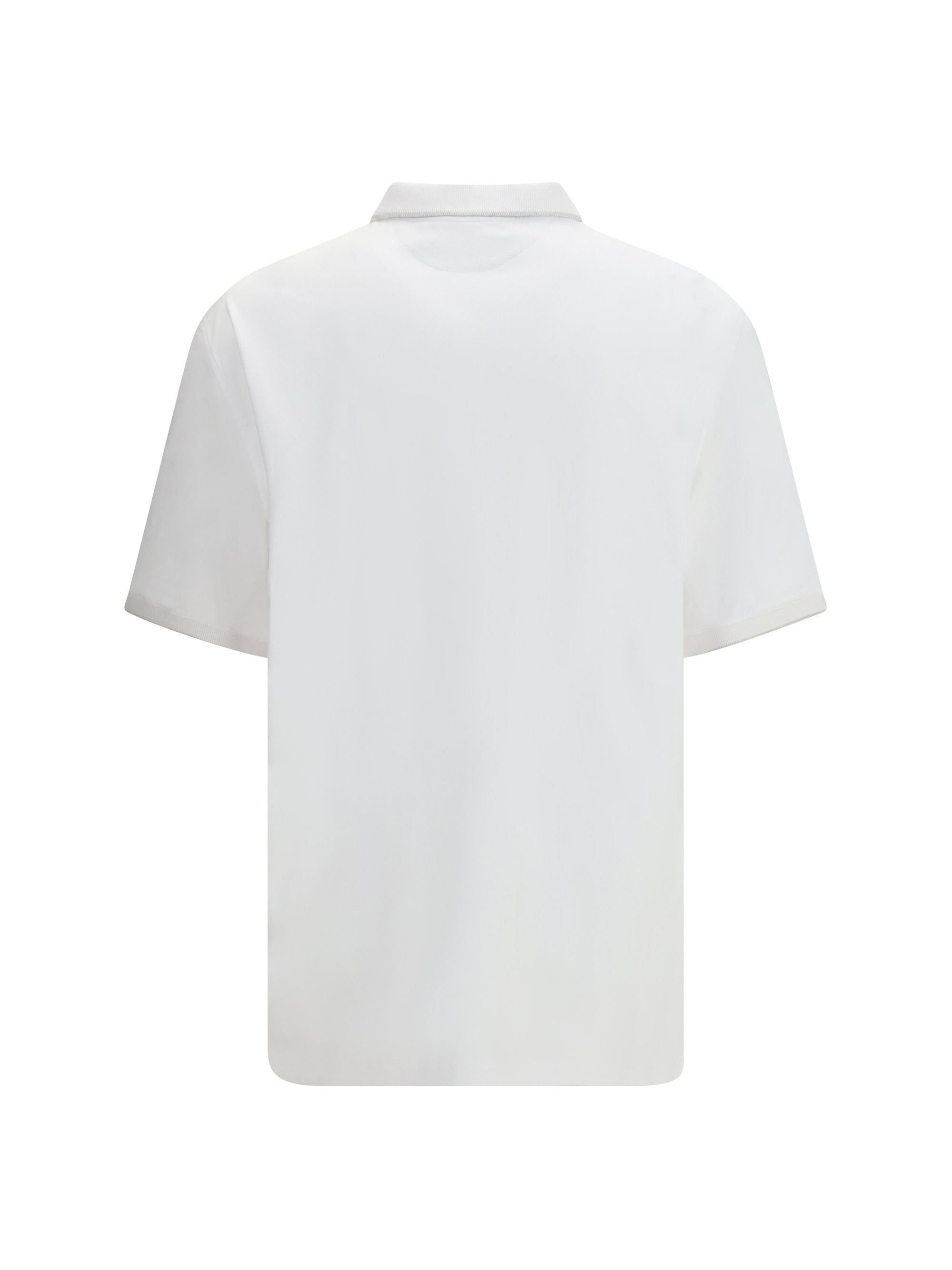 Brunello Cucinelli Polo in cotton jersey with short sleeves Size US XXL / EU 58 / 5 - 2 Thumbnail