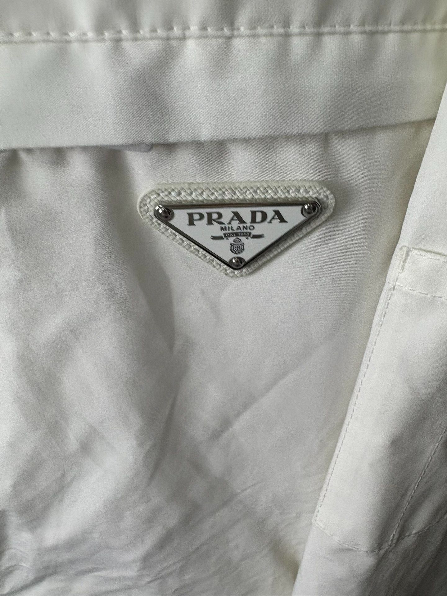 Prada Prada White Light Jacket L Men Size US L / EU 52-54 / 3 - 2 Thumbnail