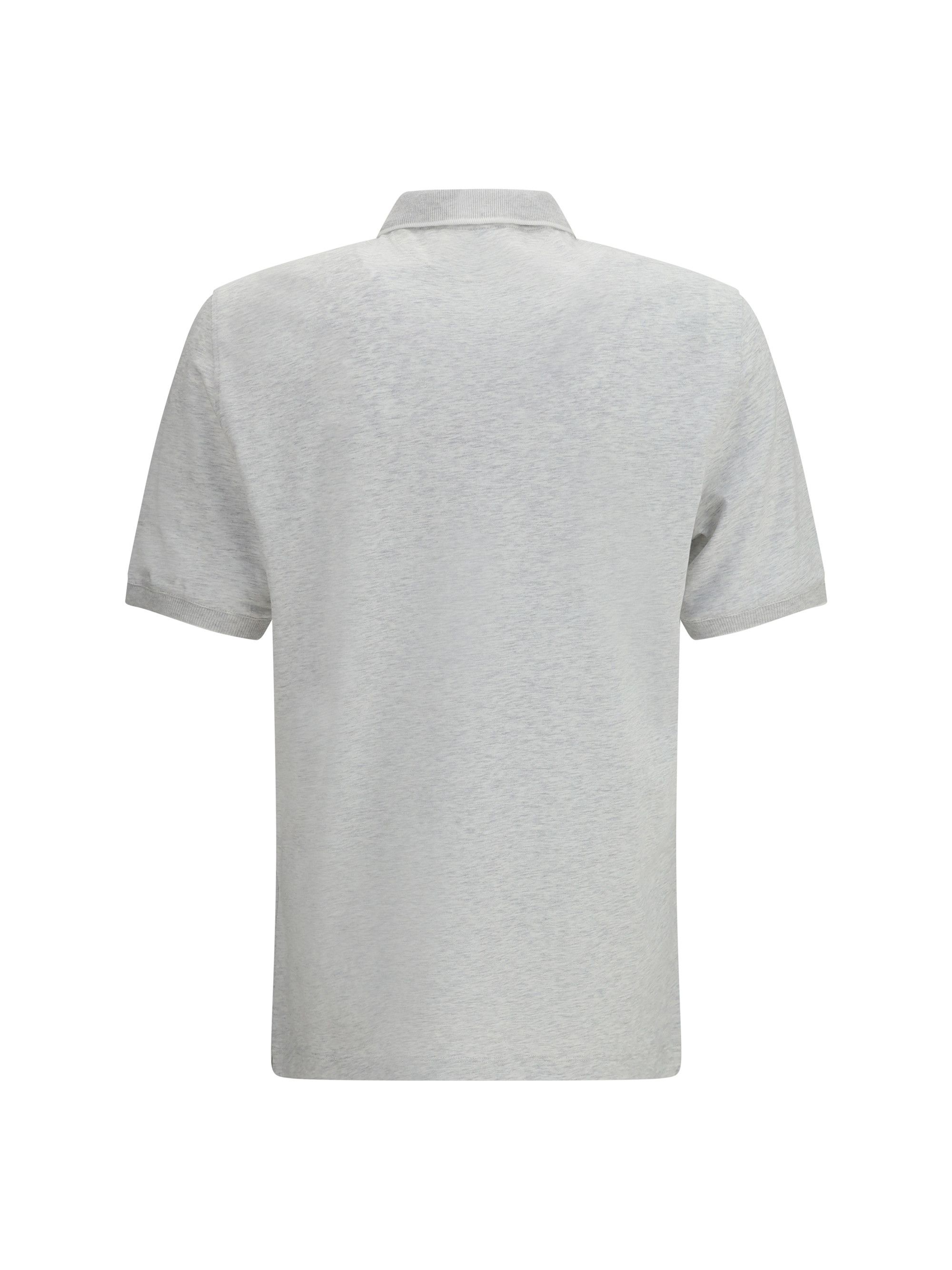 Brunello Cucinelli Polo in cotton jersey with short sleeves Size US XXL / EU 58 / 5 - 2 Thumbnail
