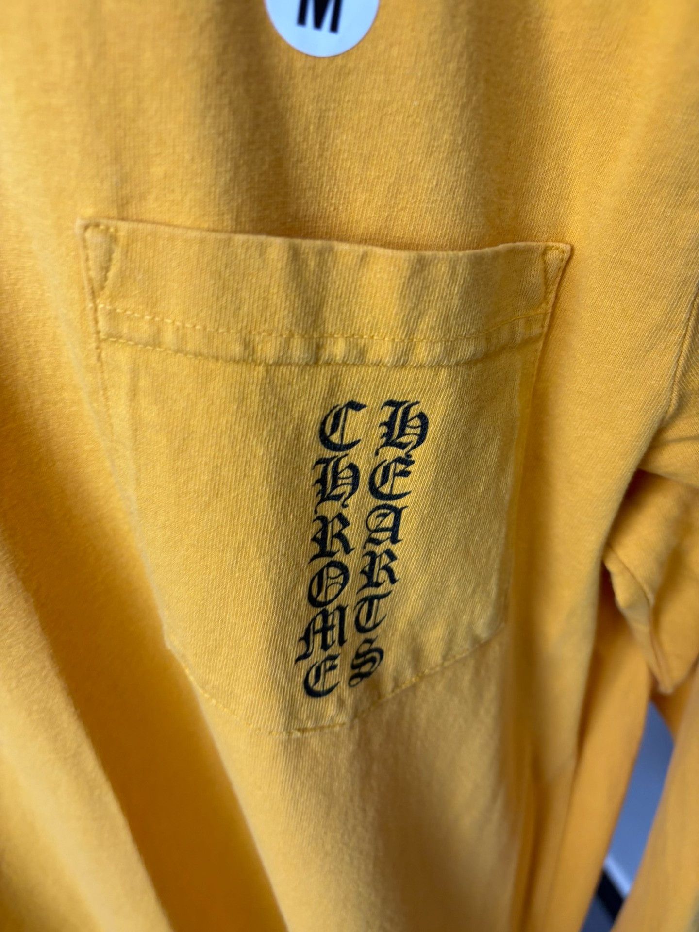 Chrome Hearts Chrome Hearts Yellow T-Shirt M Men Size US M / EU 48-50 / 2 - 2 Thumbnail