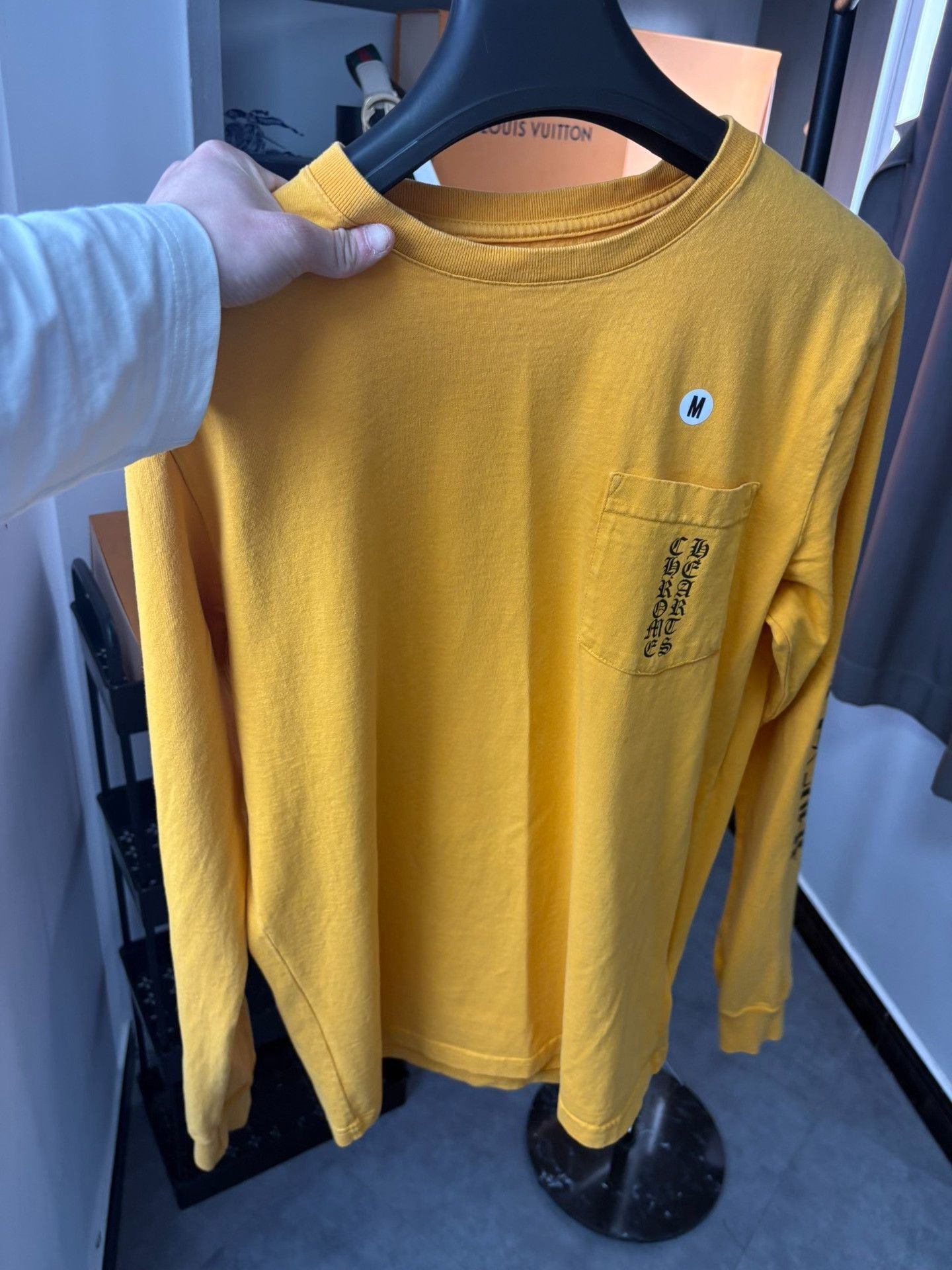 Chrome Hearts Chrome Hearts Yellow T-Shirt M Men Size US M / EU 48-50 / 2 - 9 Thumbnail