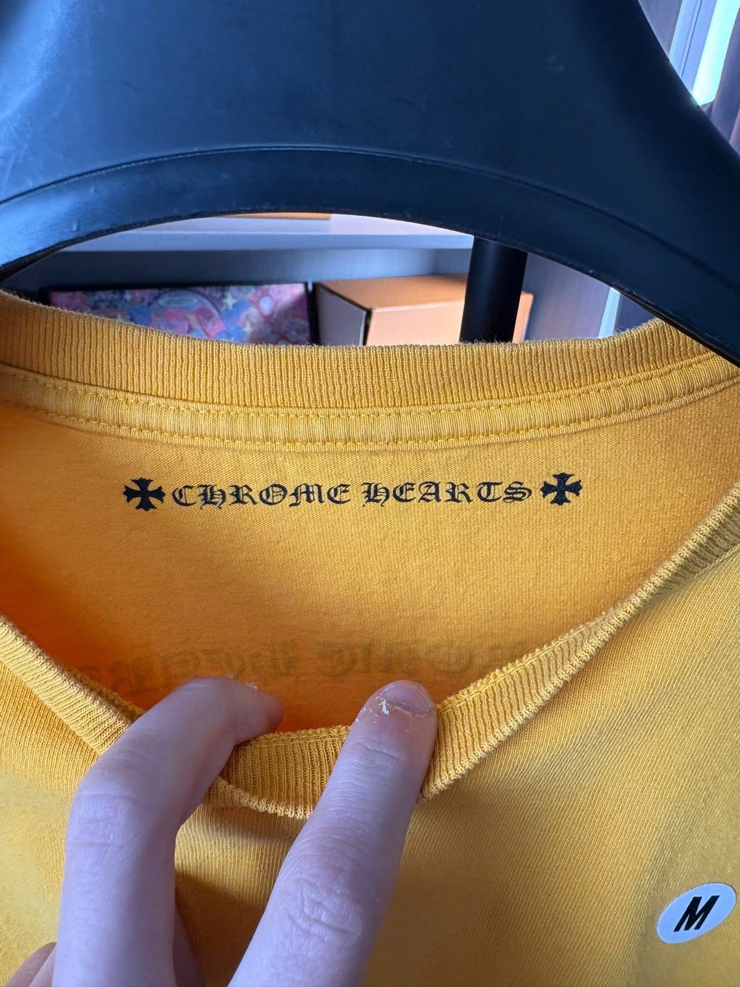 Chrome Hearts Chrome Hearts Yellow T-Shirt M Men Size US M / EU 48-50 / 2 - 3 Thumbnail