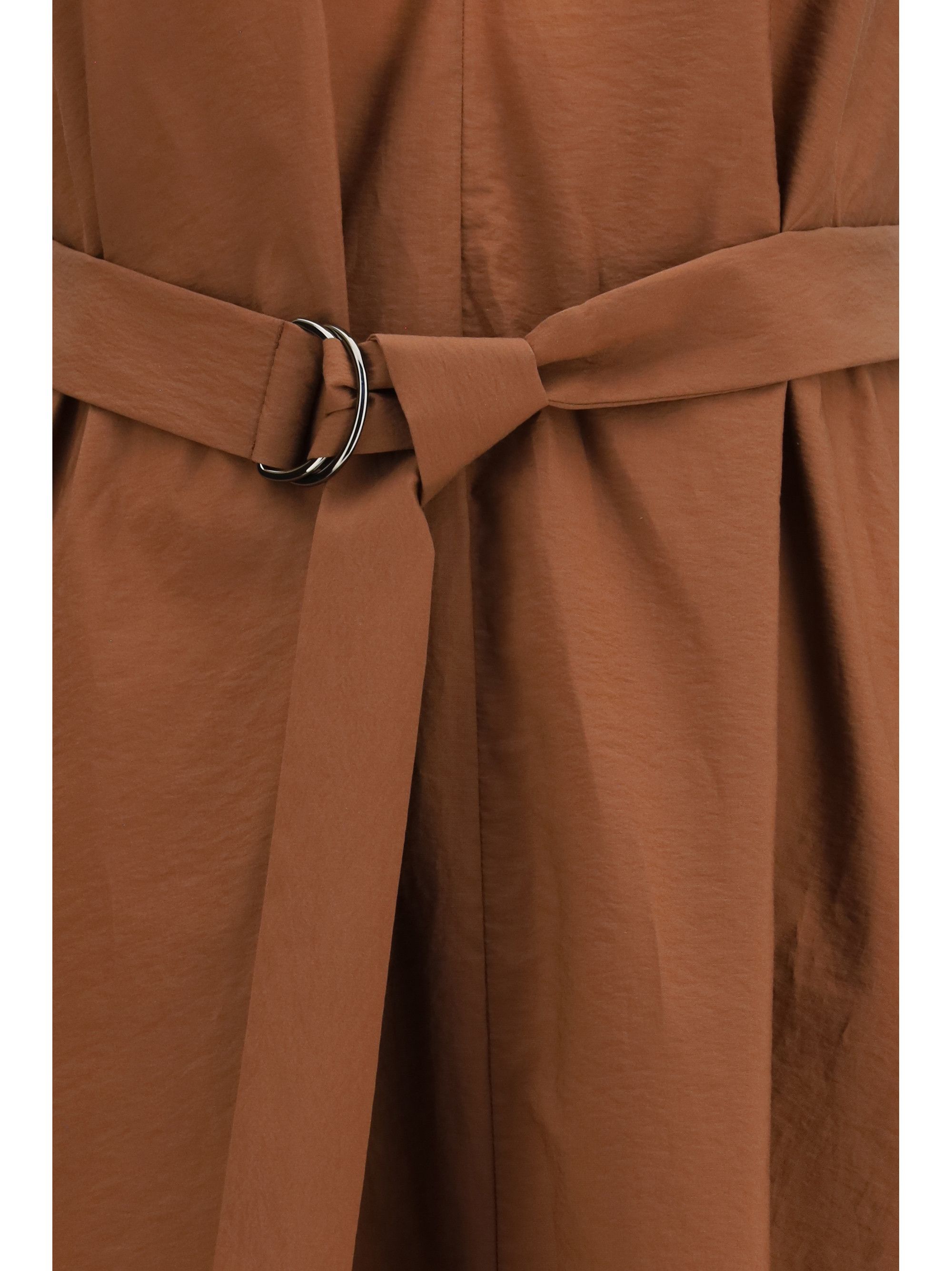 Brunello Cucinelli Cotton poplin Dress Precious Shoulder Detail Size S / US 4 / IT 40 - 3 Thumbnail