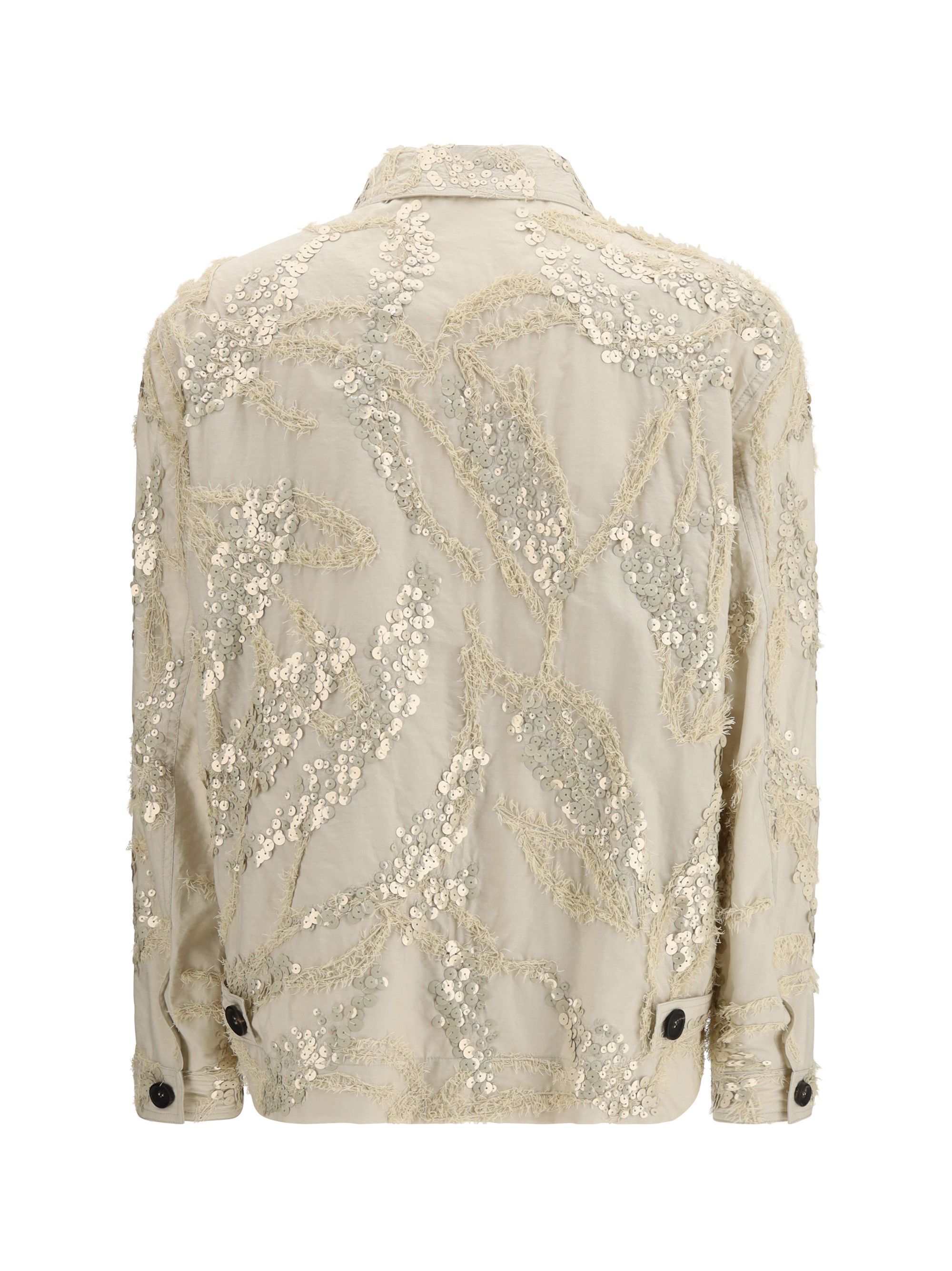 Brunello Cucinelli Embroidered and sequined Jacket Size M / US 6-8 / IT 42-44 - 2 Thumbnail