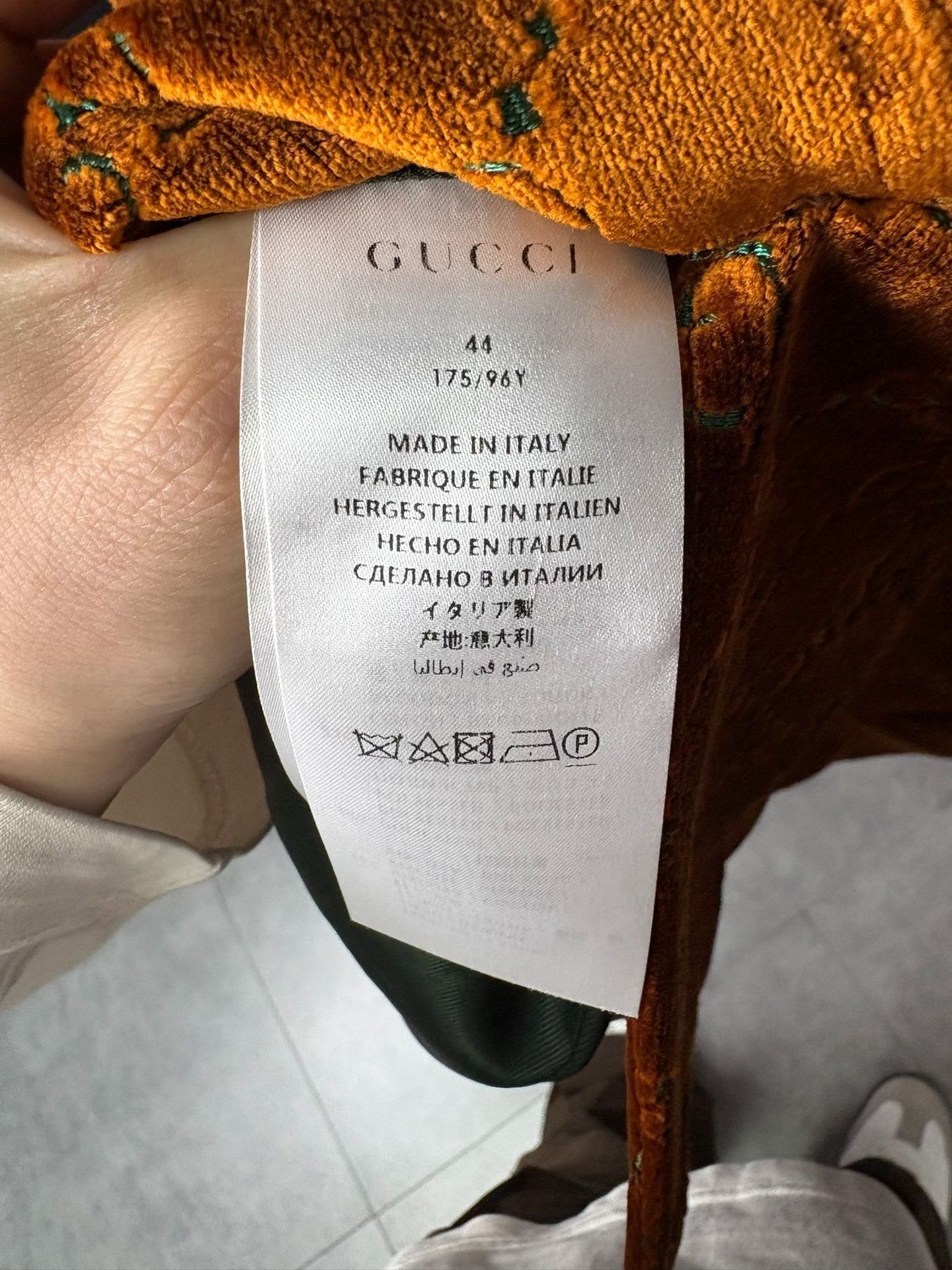 Gucci Gucci Casual Orange Suit 44 Men Size 40R - 5 Thumbnail