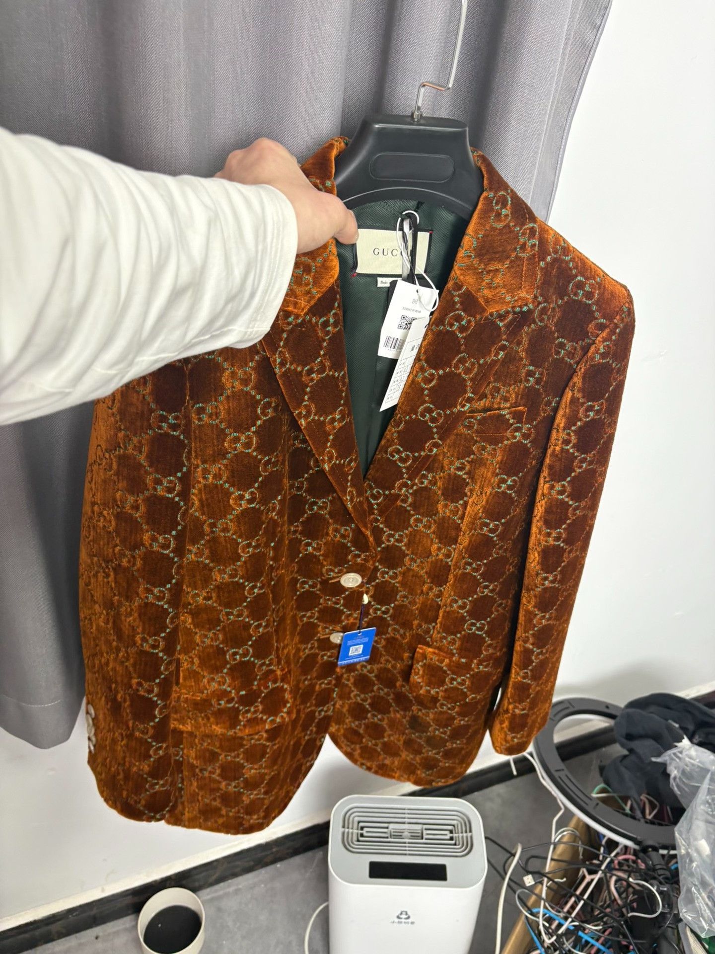 Gucci Gucci Casual Orange Suit 44 Men Size 40R - 7 Thumbnail