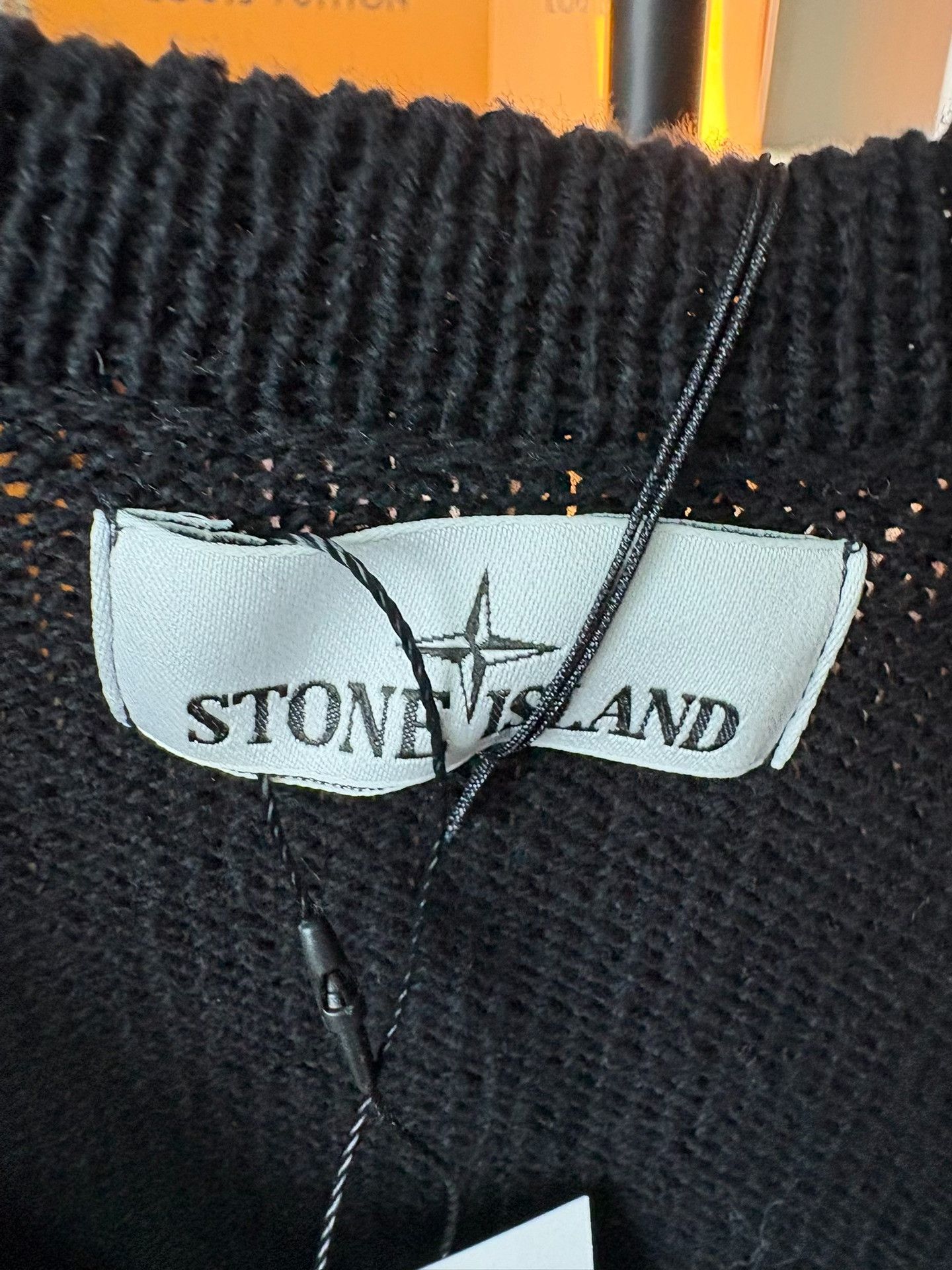 Stone Island Stone Island Knit Black Sweater L Men Size US L / EU 52-54 / 3 - 2 Thumbnail