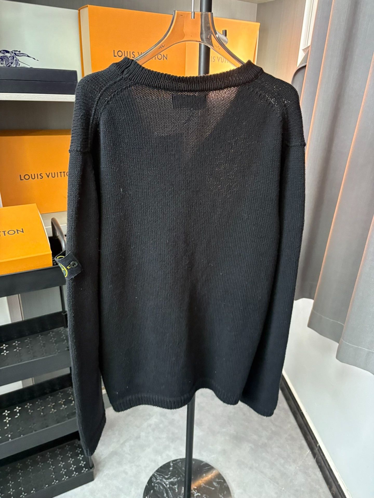 Stone Island Stone Island Knit Black Sweater L Men Size US L / EU 52-54 / 3 - 5 Thumbnail