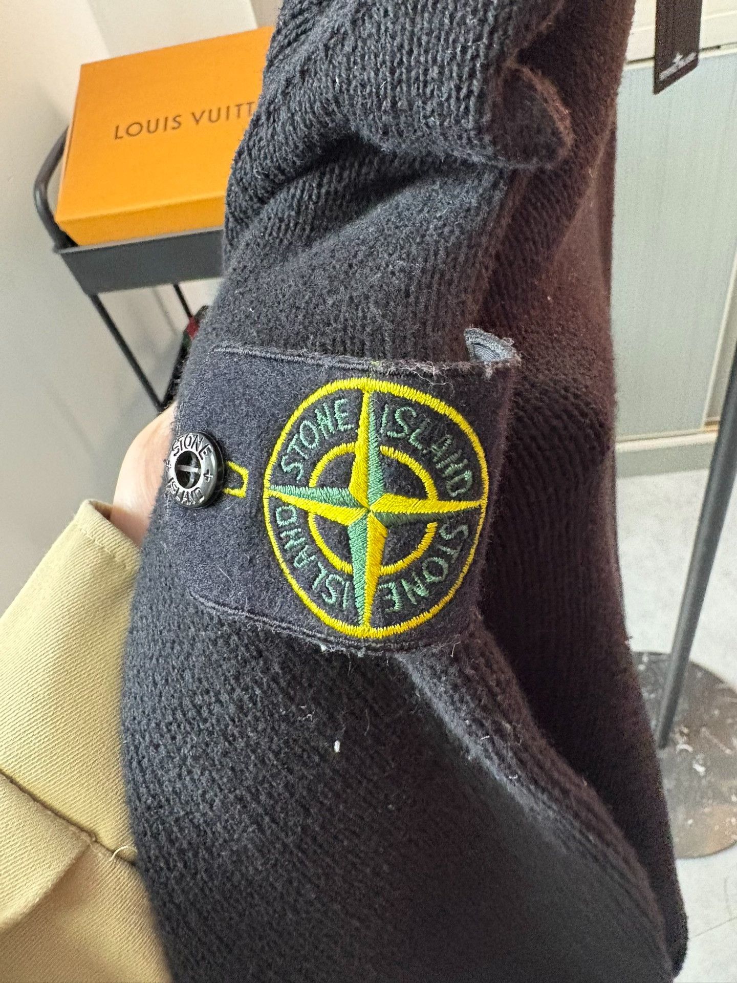 Stone Island Stone Island Knit Black Sweater L Men Size US L / EU 52-54 / 3 - 4 Thumbnail