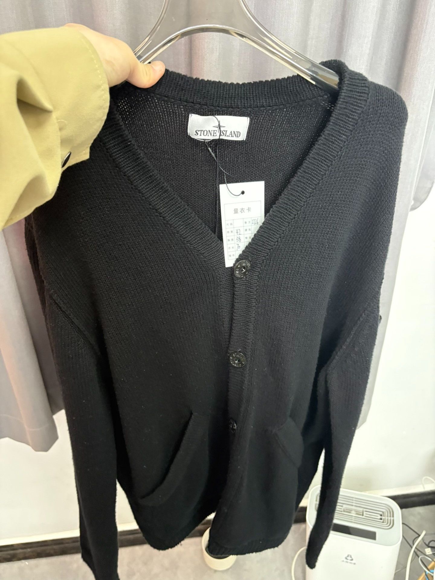 Stone Island Stone Island Knit Black Sweater L Men Size US L / EU 52-54 / 3 - 7 Thumbnail