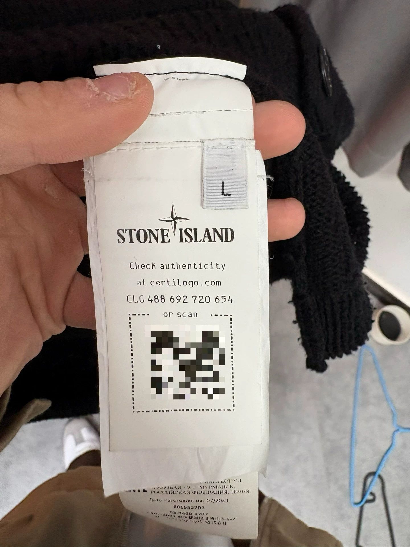 Stone Island Stone Island Knit Black Sweater L Men Size US L / EU 52-54 / 3 - 6 Thumbnail