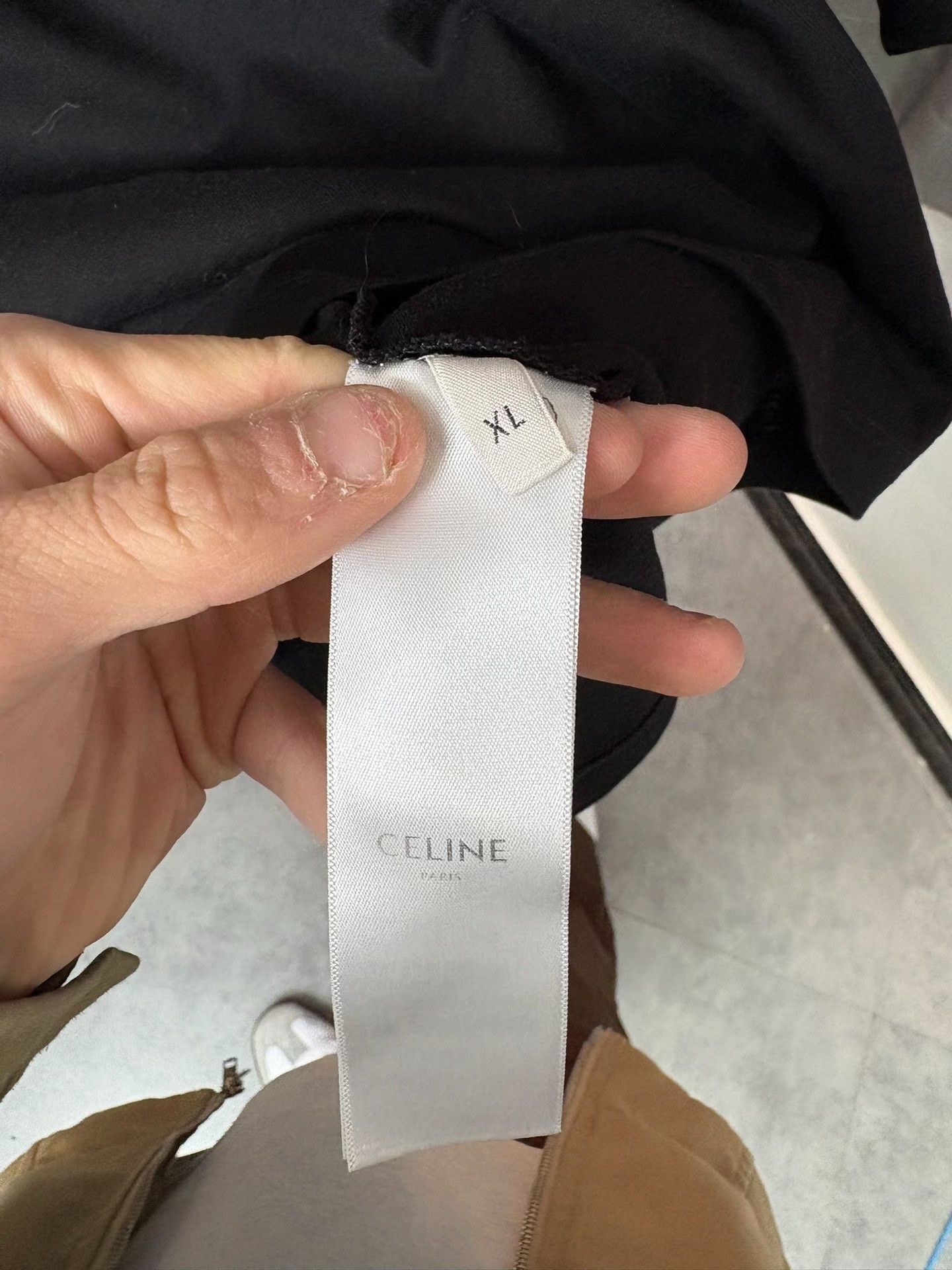 Celine Celine White T-Shirt XL Men Size US XL / EU 56 / 4 - 5 Thumbnail