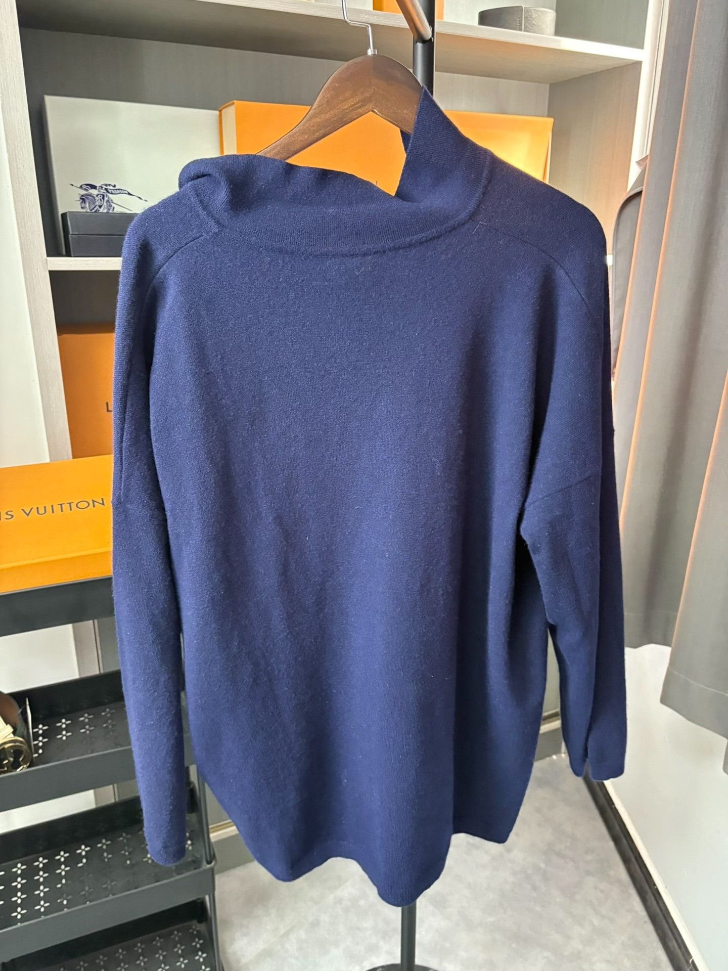 Loewe Loewe Knit Wool Blue Sweater S Men Size US S / EU 44-46 / 1 - 5 Thumbnail