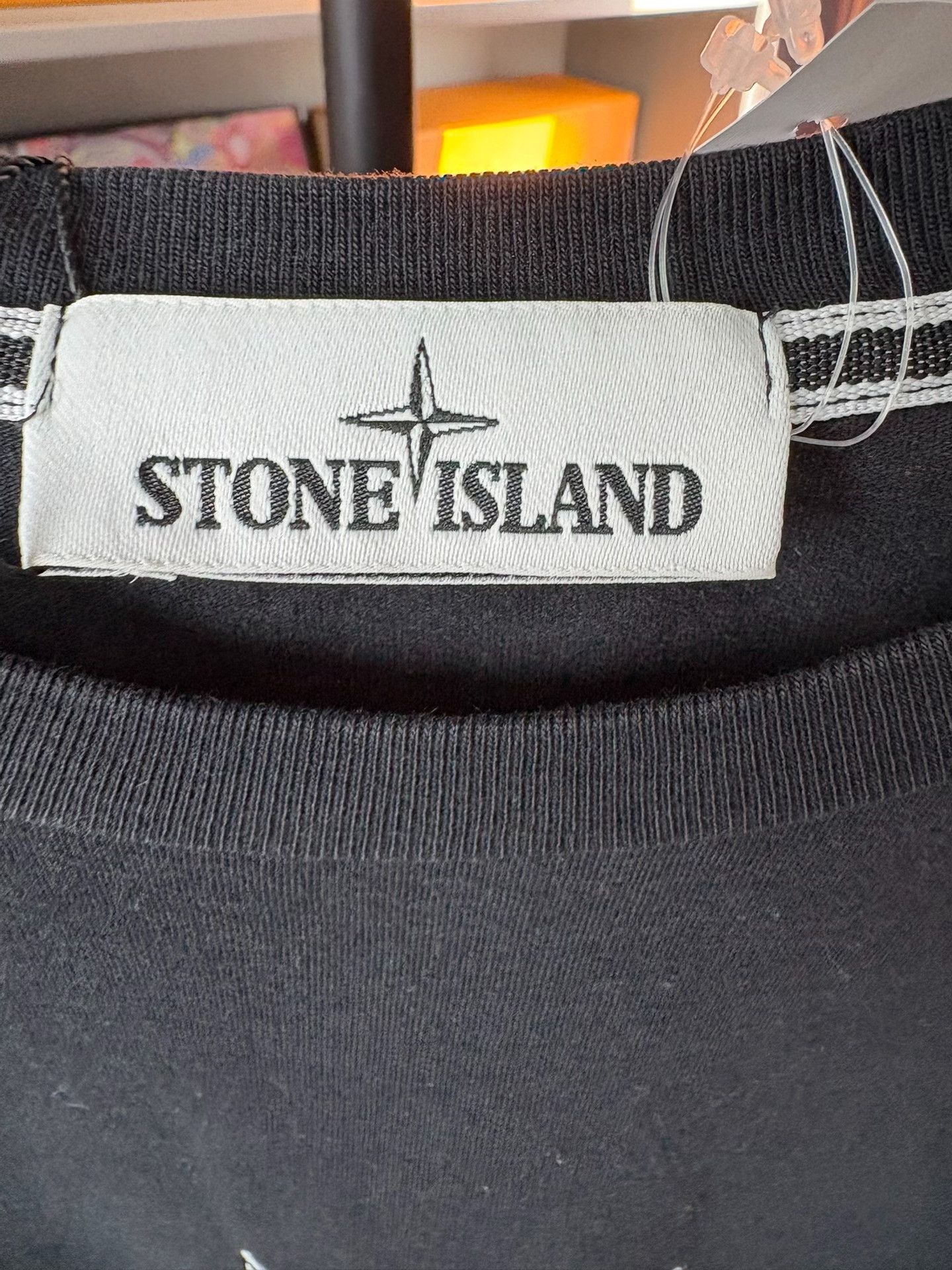 Stone Island Stone Island Printed Black T-Shirt L Men Size US L / EU 52-54 / 3 - 2 Thumbnail