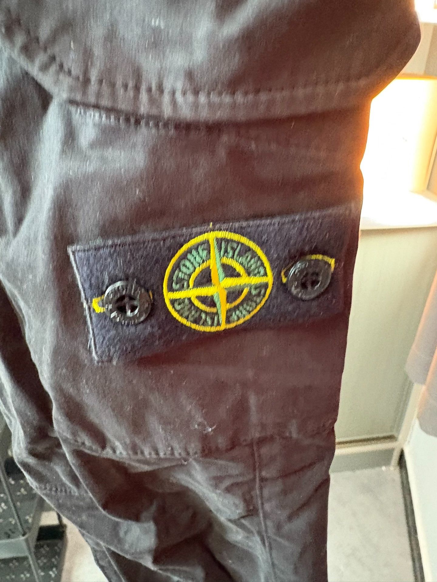 Stone Island Stone Island Cargo Black Casual Pants 30 Men Size US 30 / EU 46 - 2 Thumbnail