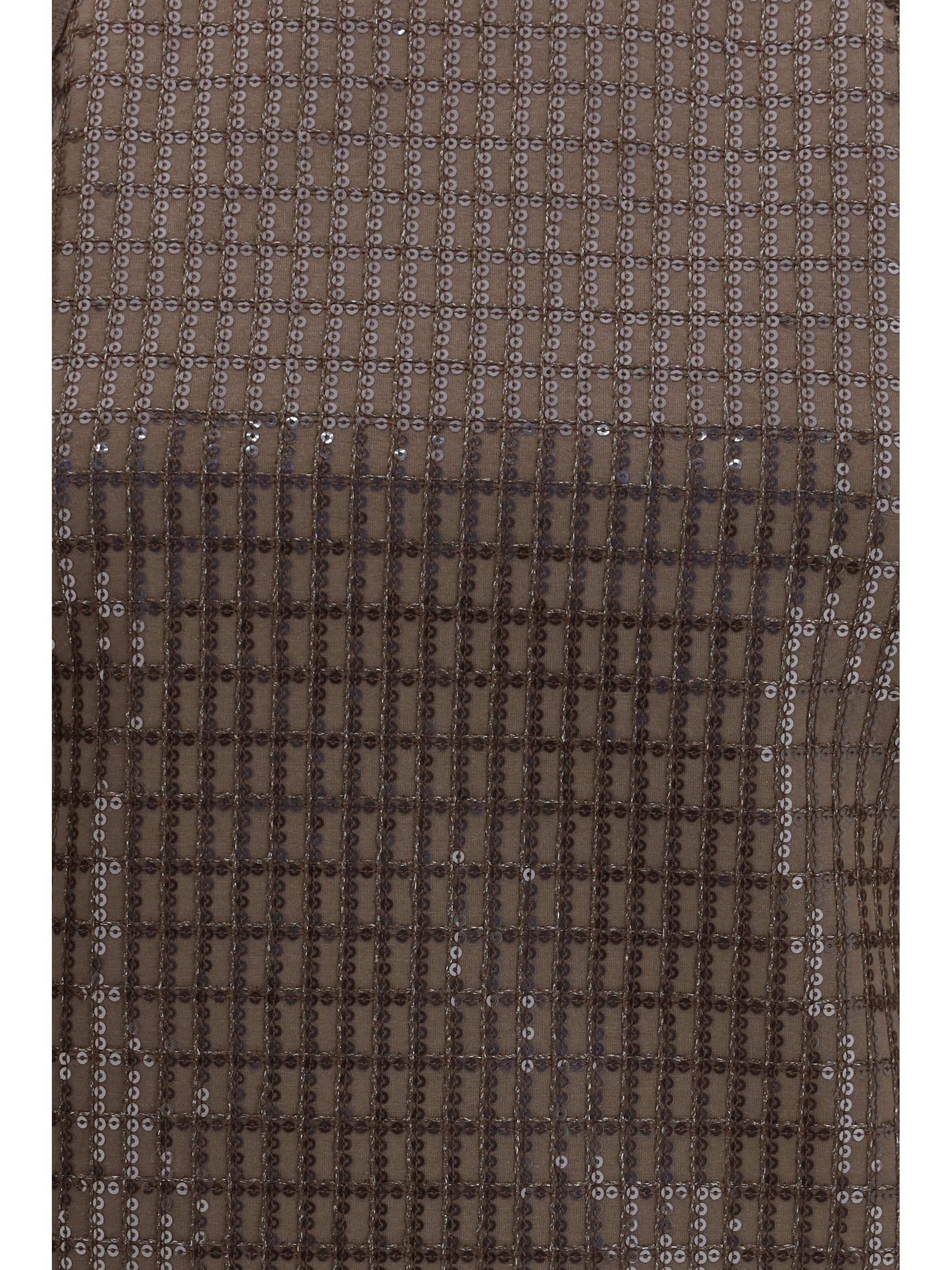 Brunello Cucinelli Top in cotton with luminous embroidery Size L / US 10 / IT 46 - 3 Thumbnail