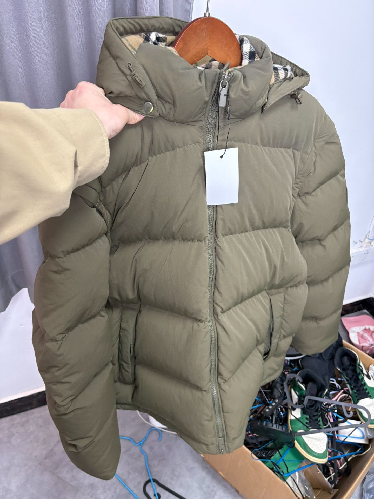 Burberry Burberry Down Green Heavy Coat XXL Men Size US XXL / EU 58 / 5 - 9 Thumbnail