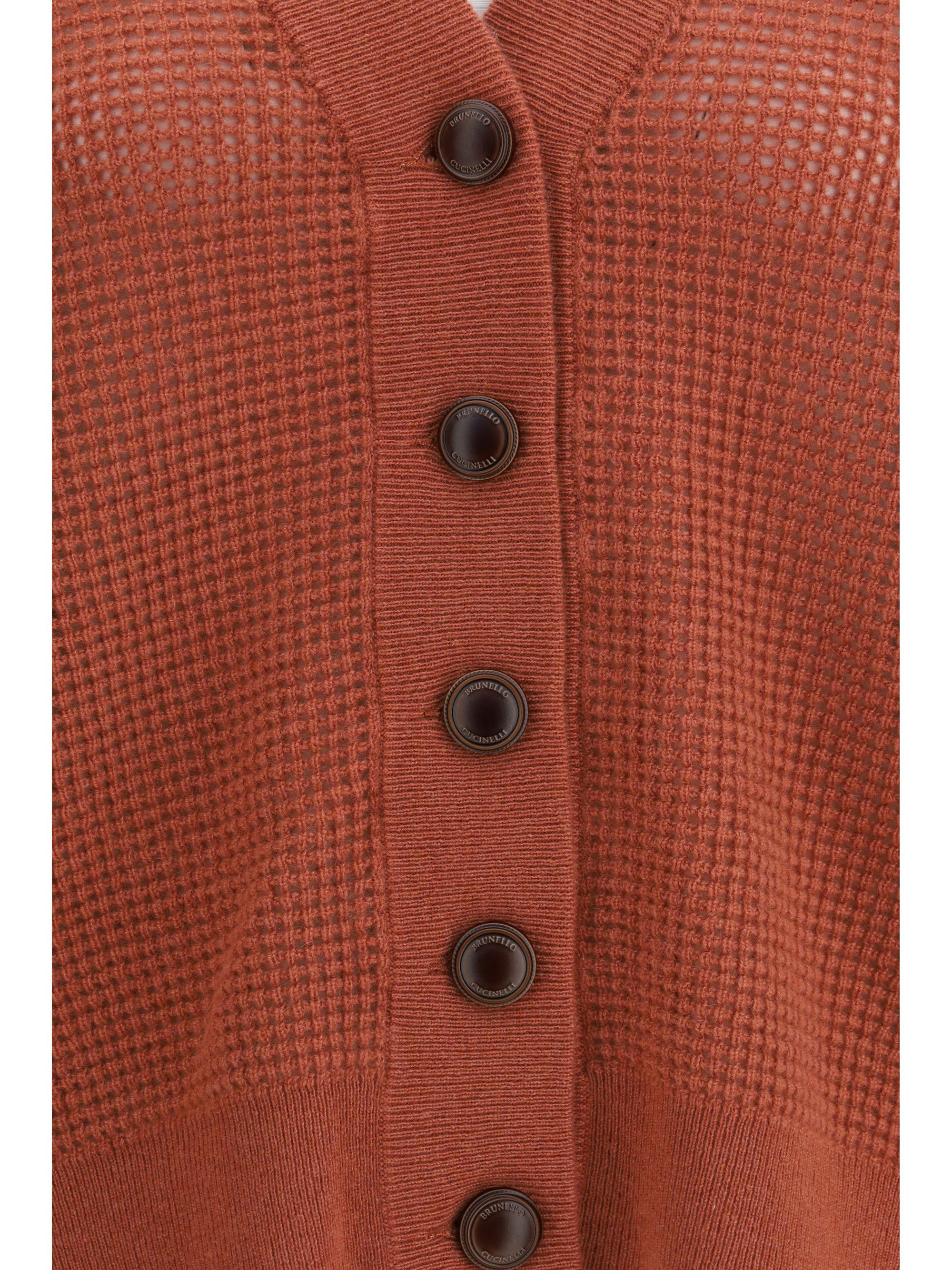 Brunello Cucinelli Cardigan in cashmere with V-neck Size S / US 4 / IT 40 - 3 Thumbnail