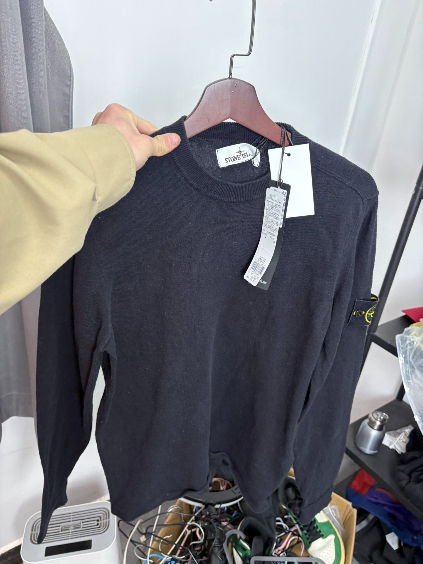 Stone Island Stone Island Black T-Shirt M Men Size US M / EU 48-50 / 2 - 7 Thumbnail