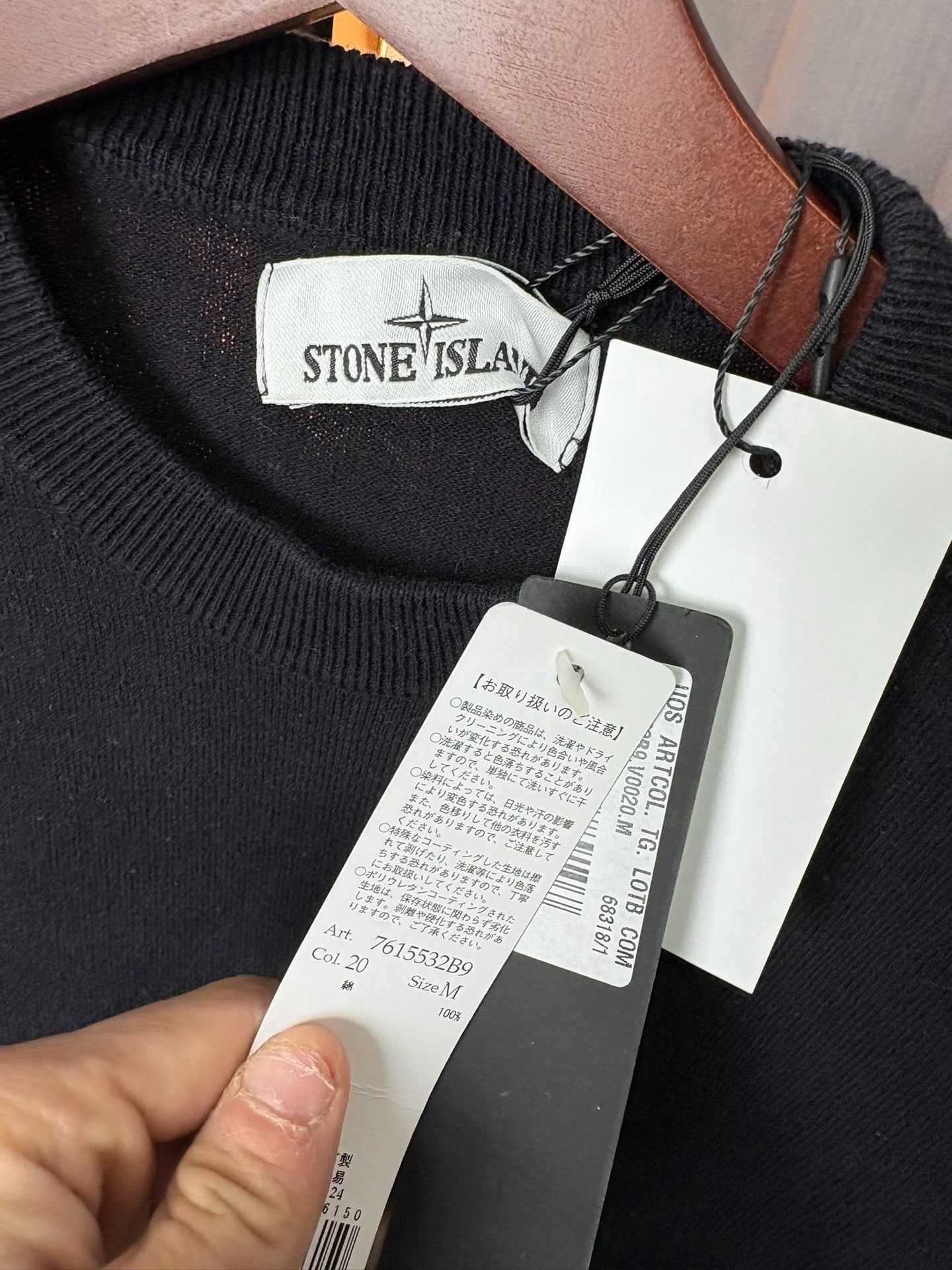 Stone Island Stone Island Black T-Shirt M Men Size US M / EU 48-50 / 2 - 2 Thumbnail