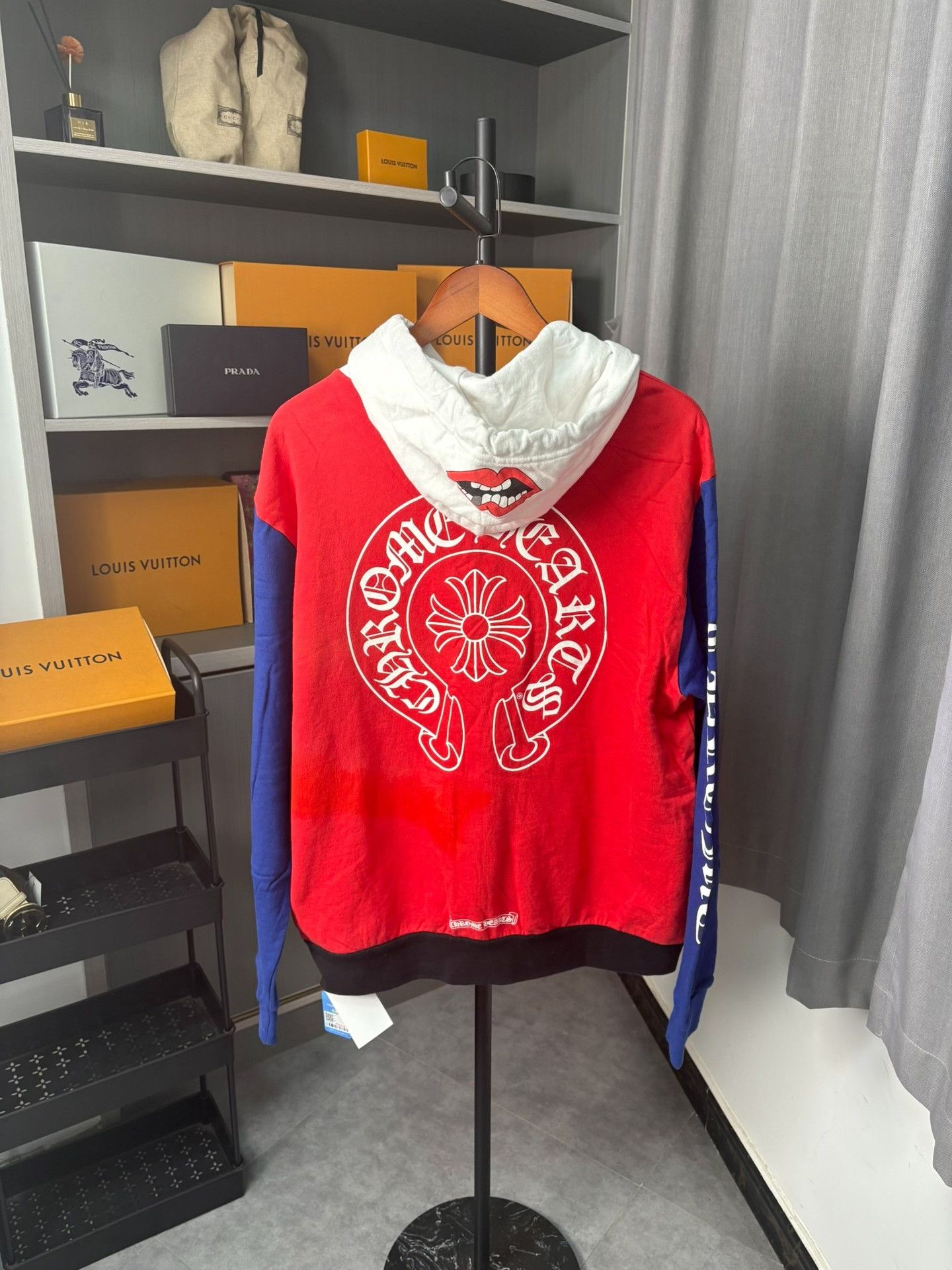 Chrome Hearts Chrome Hearts Blue Hoodie M Men Size US M / EU 48-50 / 2 - 4 Thumbnail