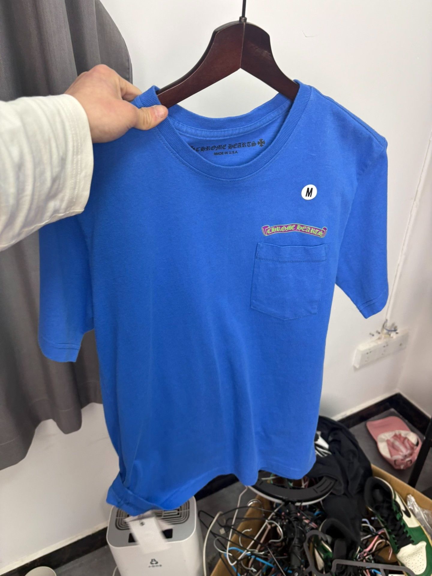 Chrome Hearts Chrome Hearts Blue T-Shirt M Men Size US M / EU 48-50 / 2 - 8 Thumbnail
