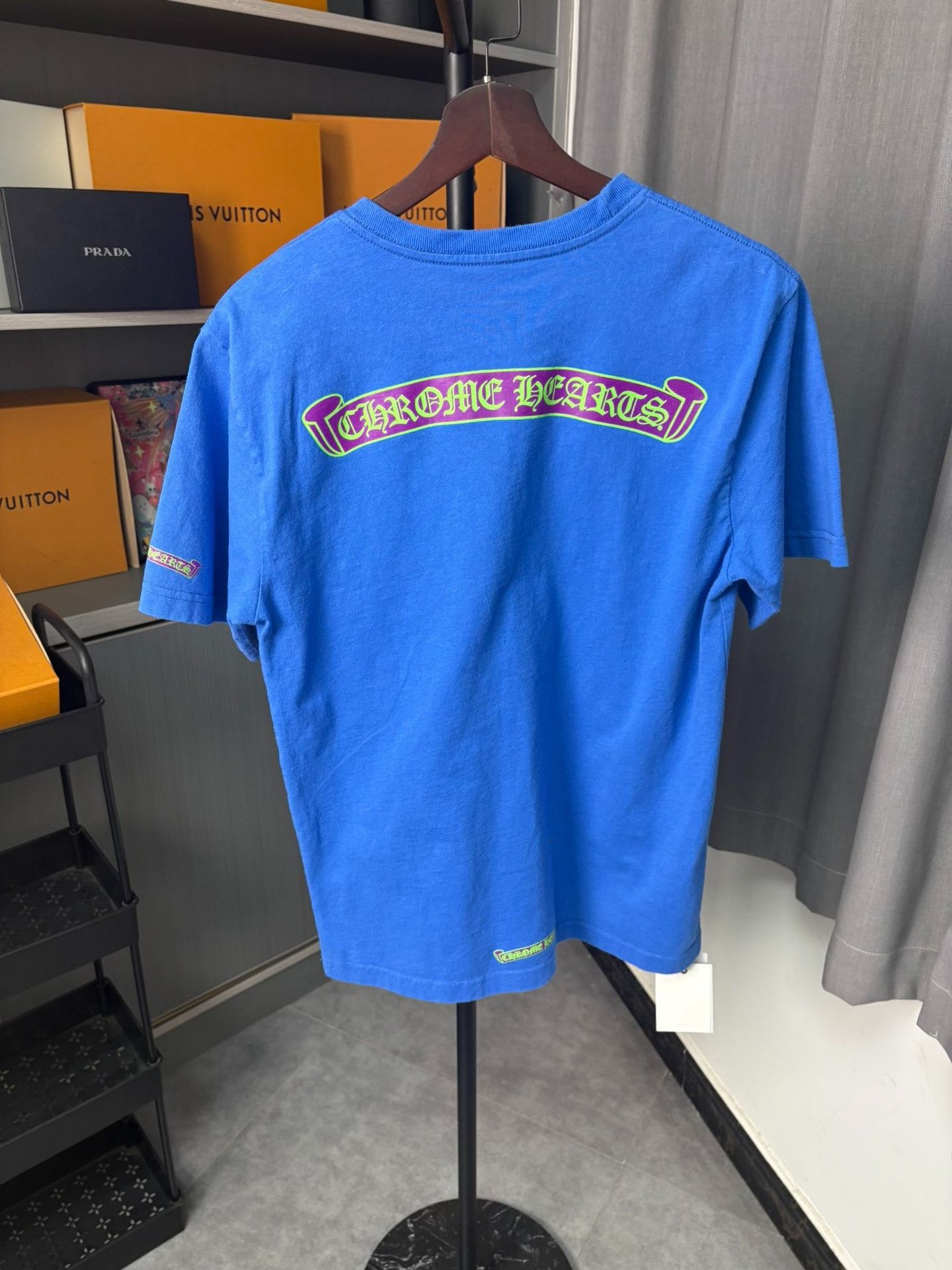 Chrome Hearts Chrome Hearts Blue T-Shirt M Men Size US M / EU 48-50 / 2 - 3 Thumbnail