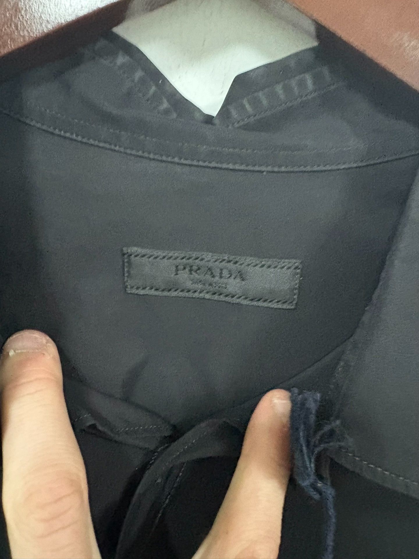 Prada Prada Black Shirt L Men Size US L / EU 52-54 / 3 - 3 Thumbnail
