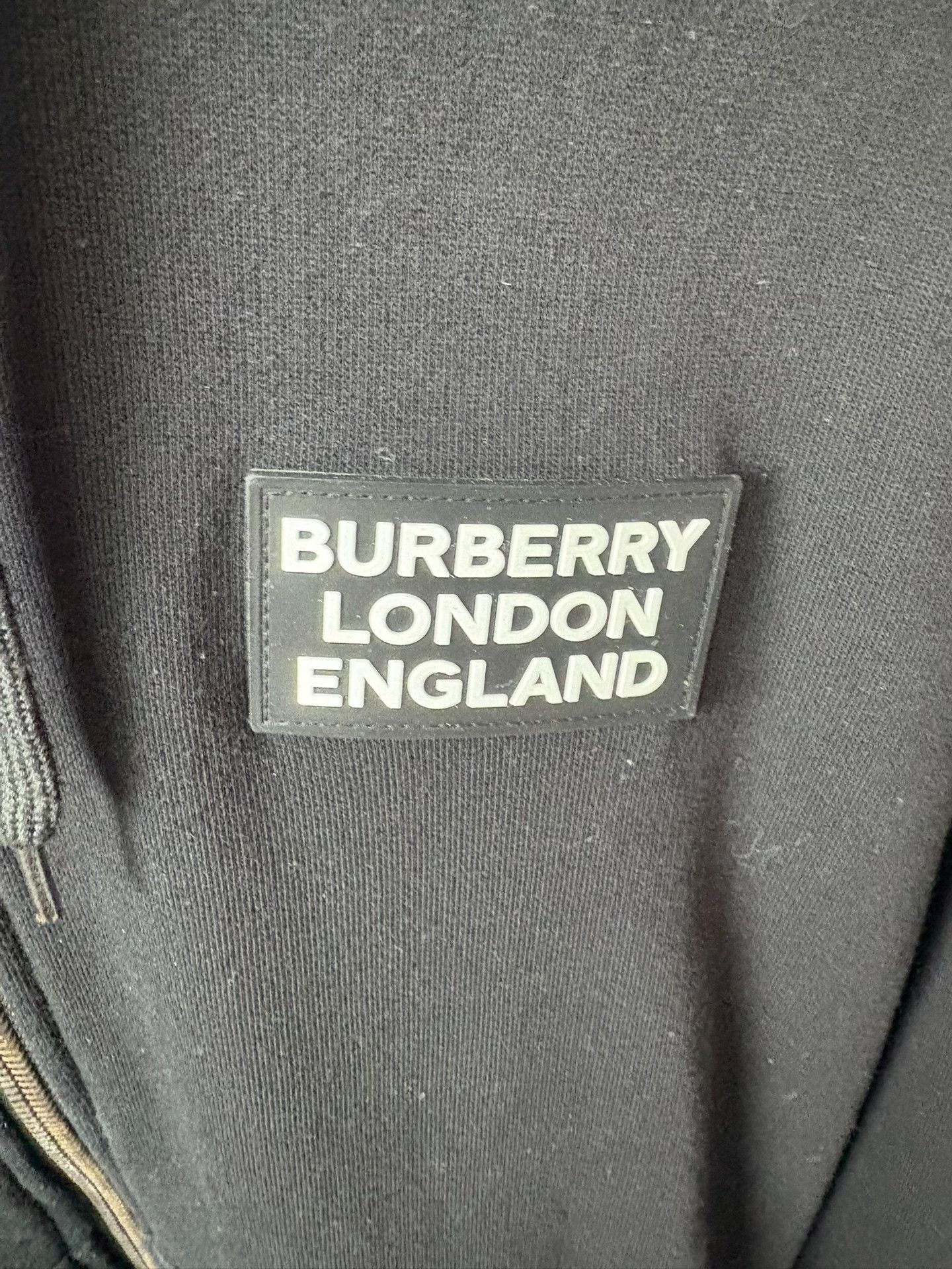 Burberry Burberry Black Hoodie L Men Size US L / EU 52-54 / 3 - 2 Thumbnail