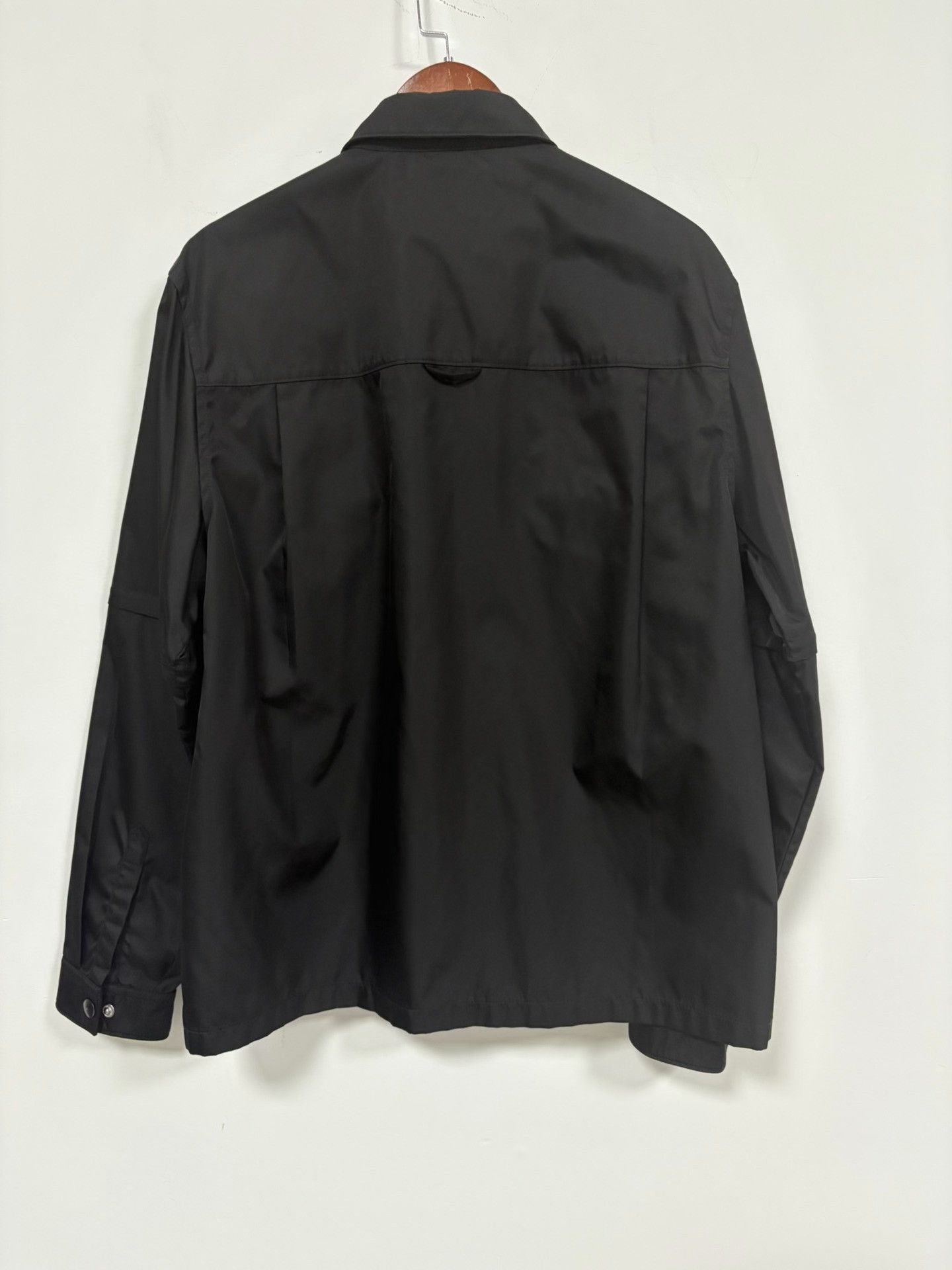 Prada Prada Nylon Black Shirt L Men Size US L / EU 52-54 / 3 - 4 Thumbnail