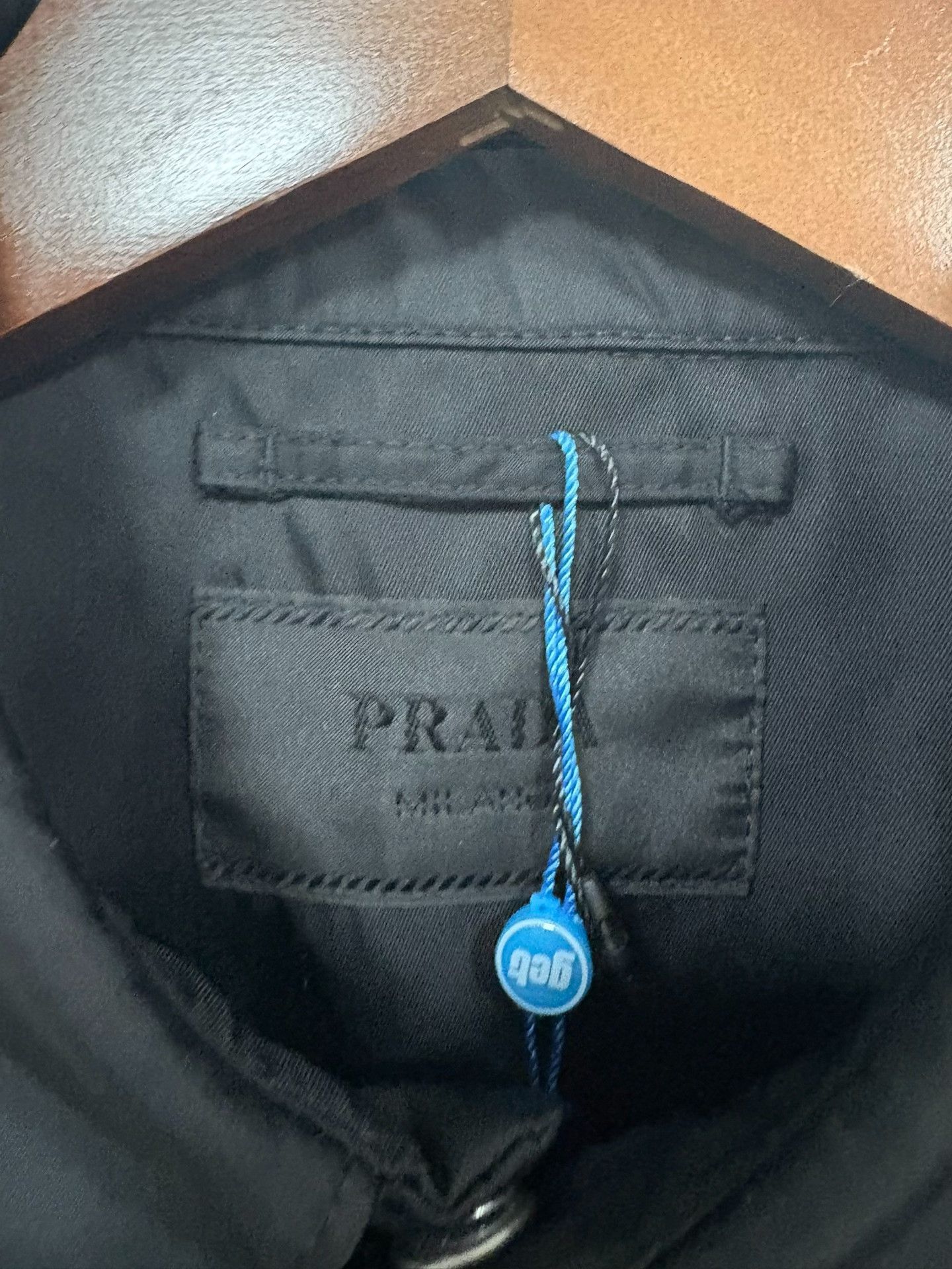 Prada Prada Nylon Black Shirt L Men Size US L / EU 52-54 / 3 - 3 Thumbnail