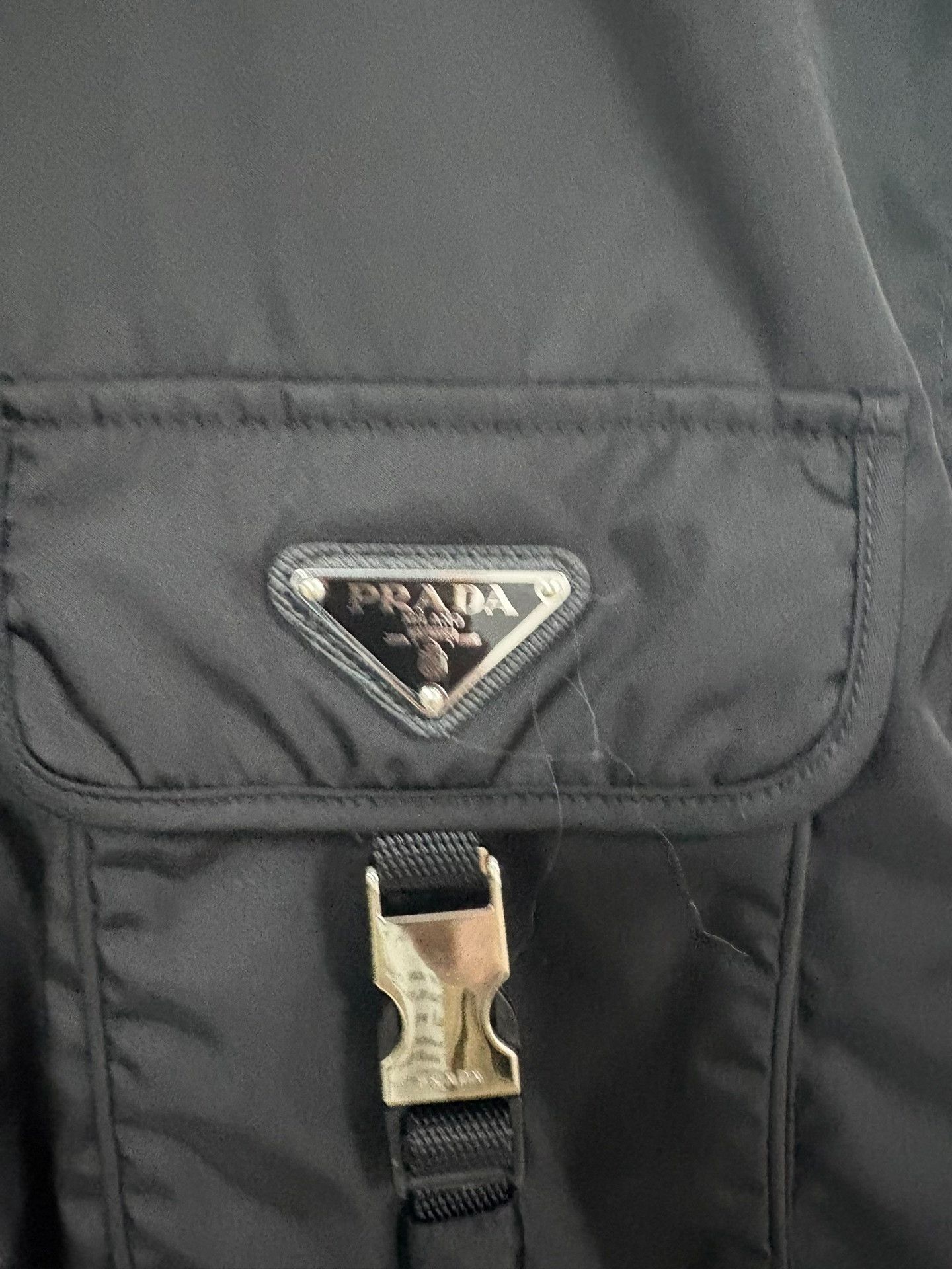 Prada Prada Nylon Black Shirt L Men Size US L / EU 52-54 / 3 - 2 Thumbnail
