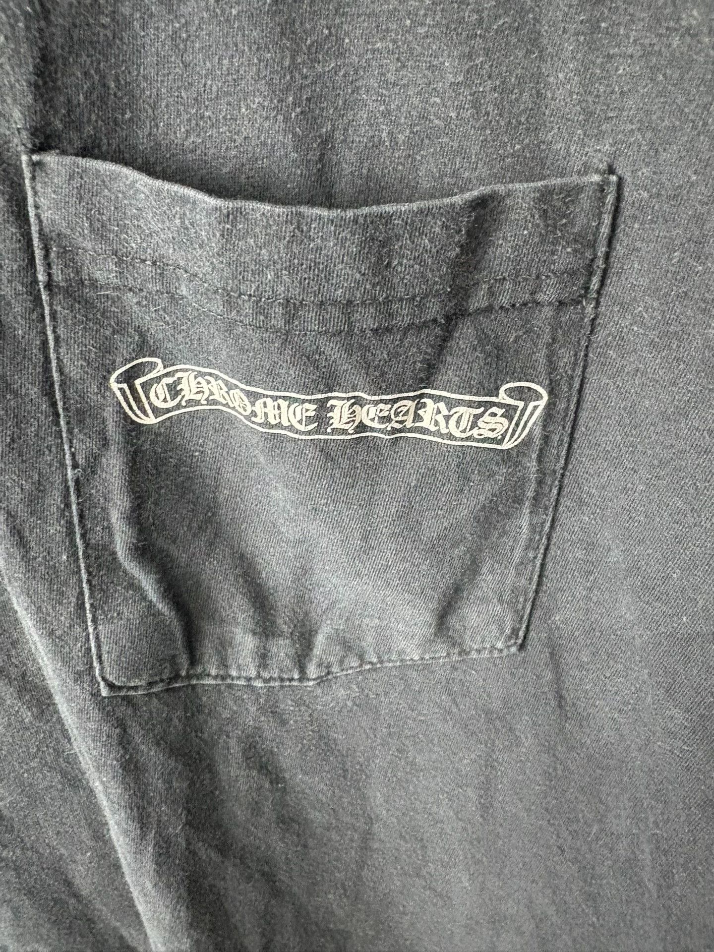 Chrome Hearts Chrome Hearts Black T-Shirt L Men Size US L / EU 52-54 / 3 - 2 Thumbnail