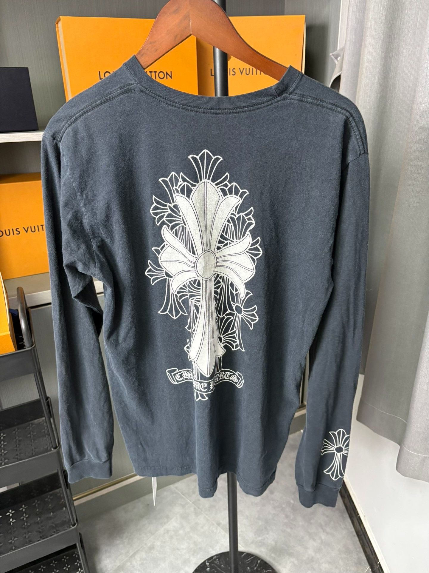 Chrome Hearts Chrome Hearts Black T-Shirt L Men Size US L / EU 52-54 / 3 - 3 Thumbnail