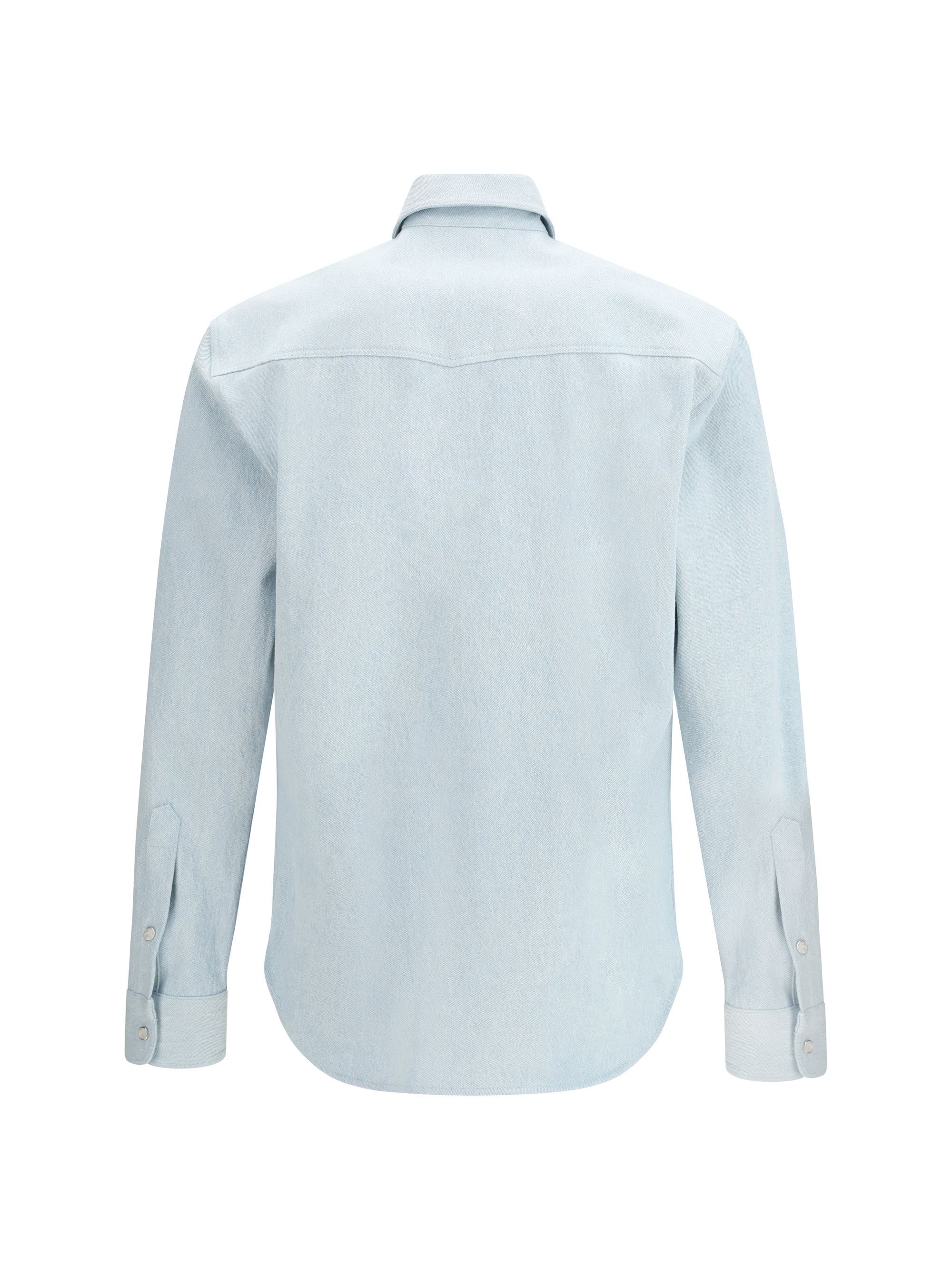 Umit Benan Western denim Shirt Size US L / EU 52-54 / 3 - 2 Thumbnail